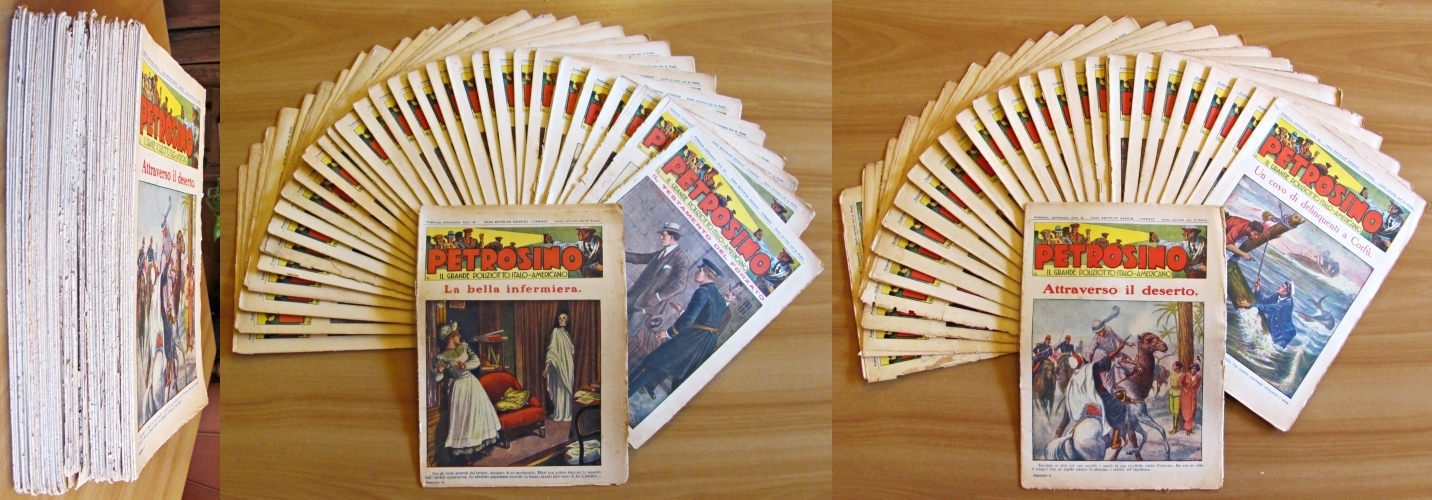 PETROSINO - Il Grande Poliziotto Italo-Americano - Fascicoli dal N.3 …