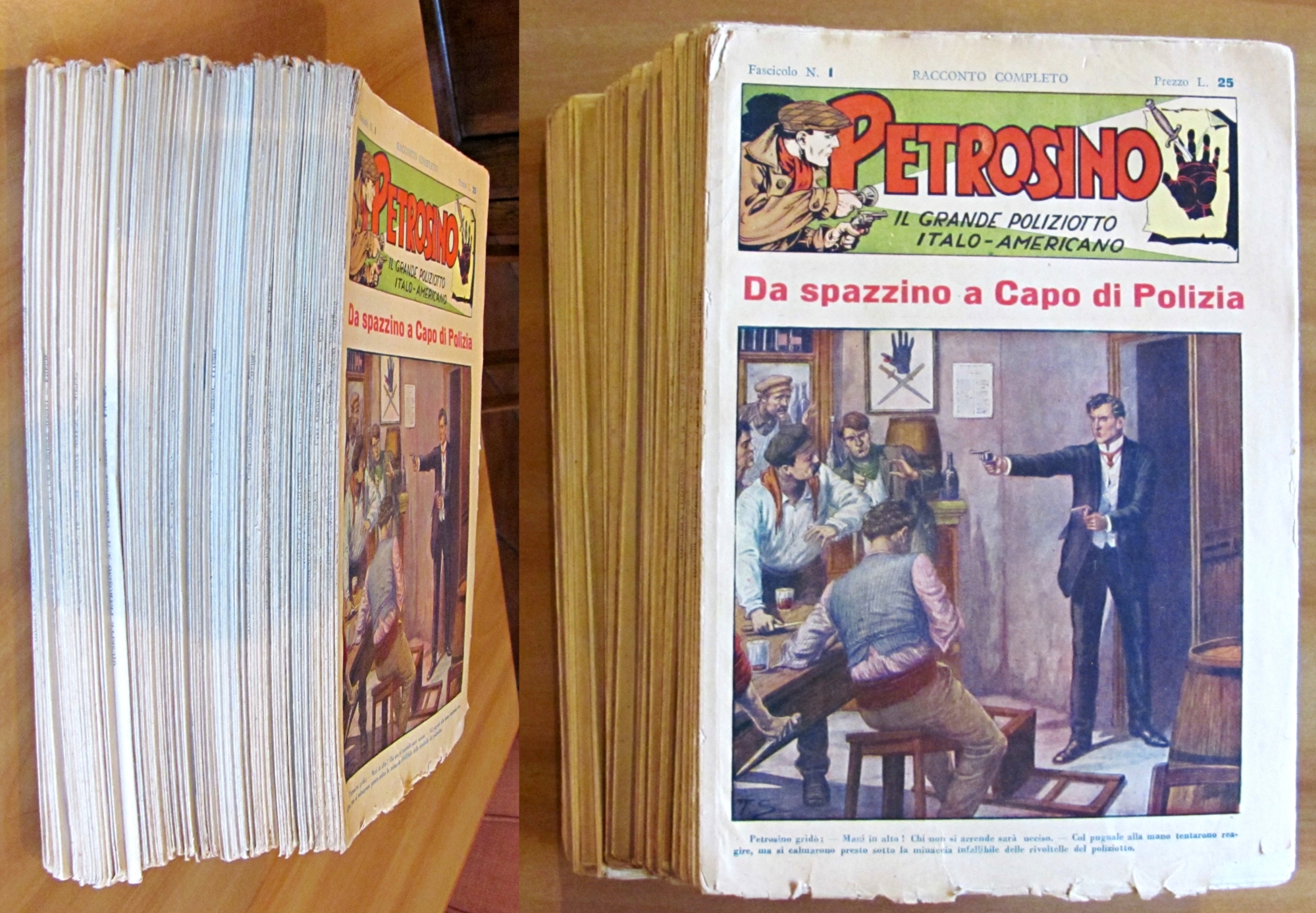 PETROSINO - Il Grande Poliziotto Italo-Americano - Fascocli sciolti 1/95 …