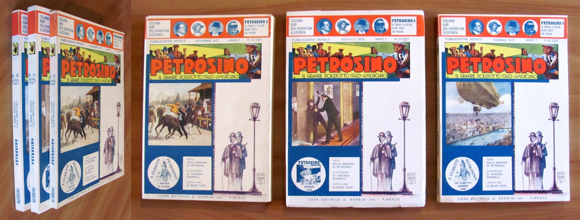 PETROSINO il grande Poliziotto Italo Americano, 1972 - Lotto di …
