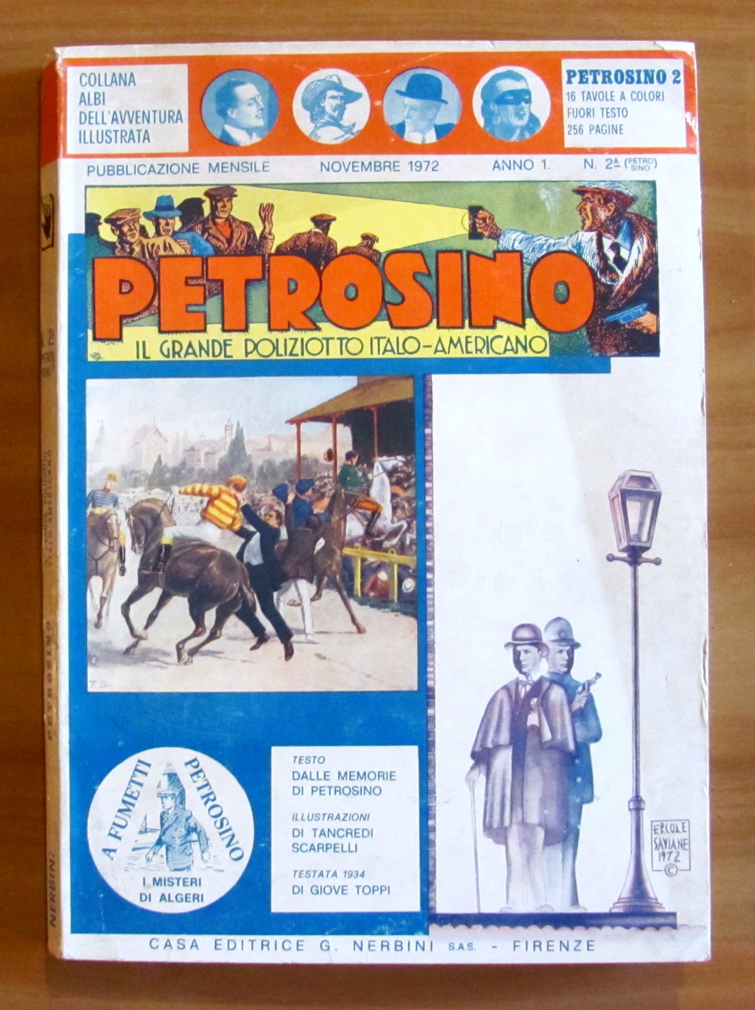 PETROSINO il grande Poliziotto Italo Americano, 1972 - Volume N.2