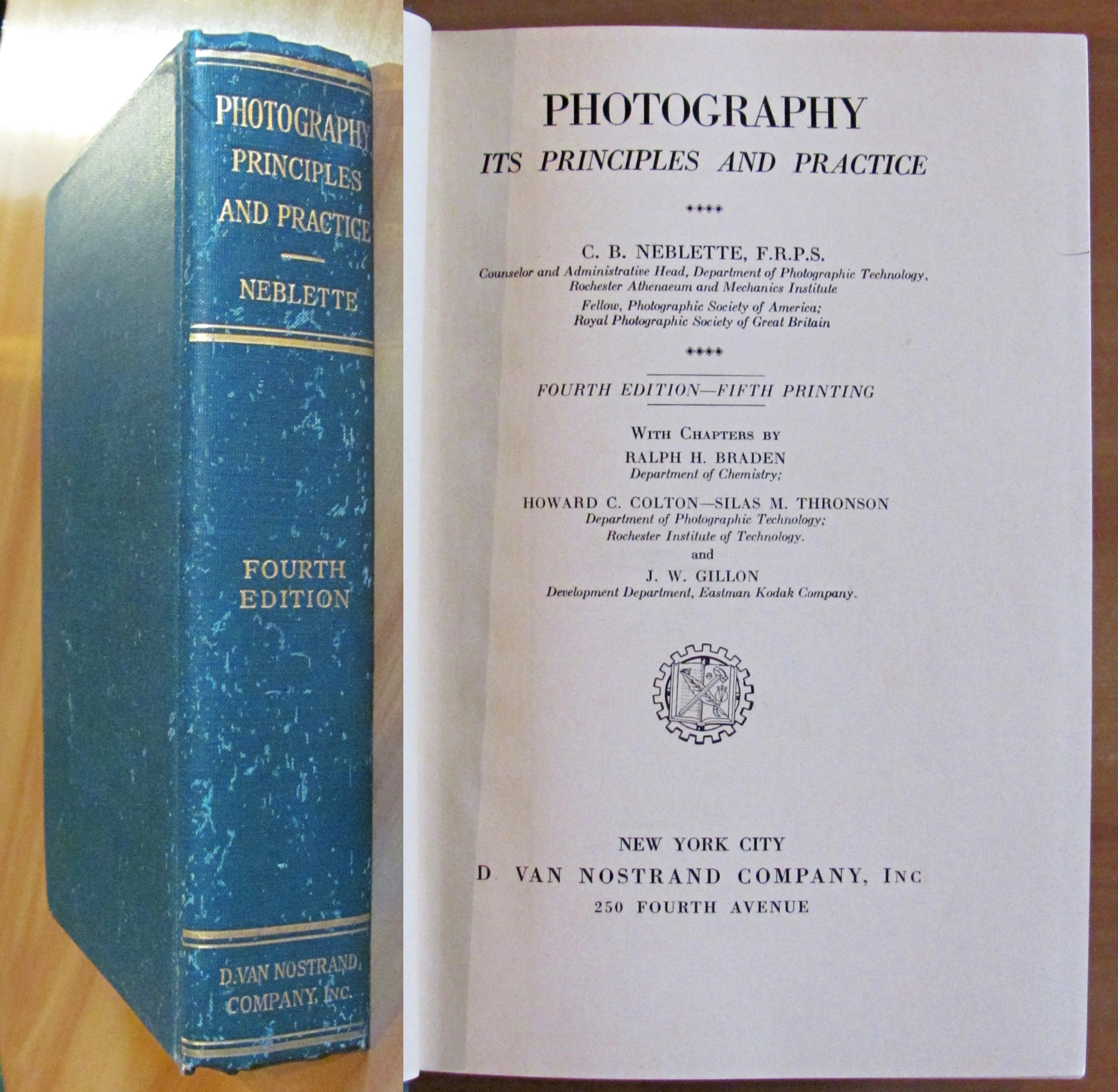 PHOTOGRAPHY - ITS PRINCIPLES AND PRACTICE