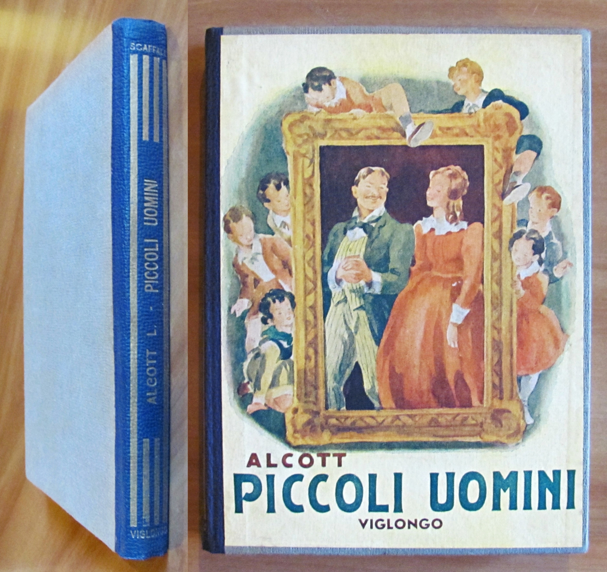 PICCOLI UOMINI - Collana Lo Scaffale, 1948 - ill. Nicoletti