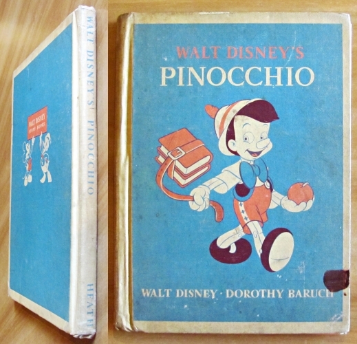 PINOCCHIO - Coll. Walt Disney Story Books, 1939/40