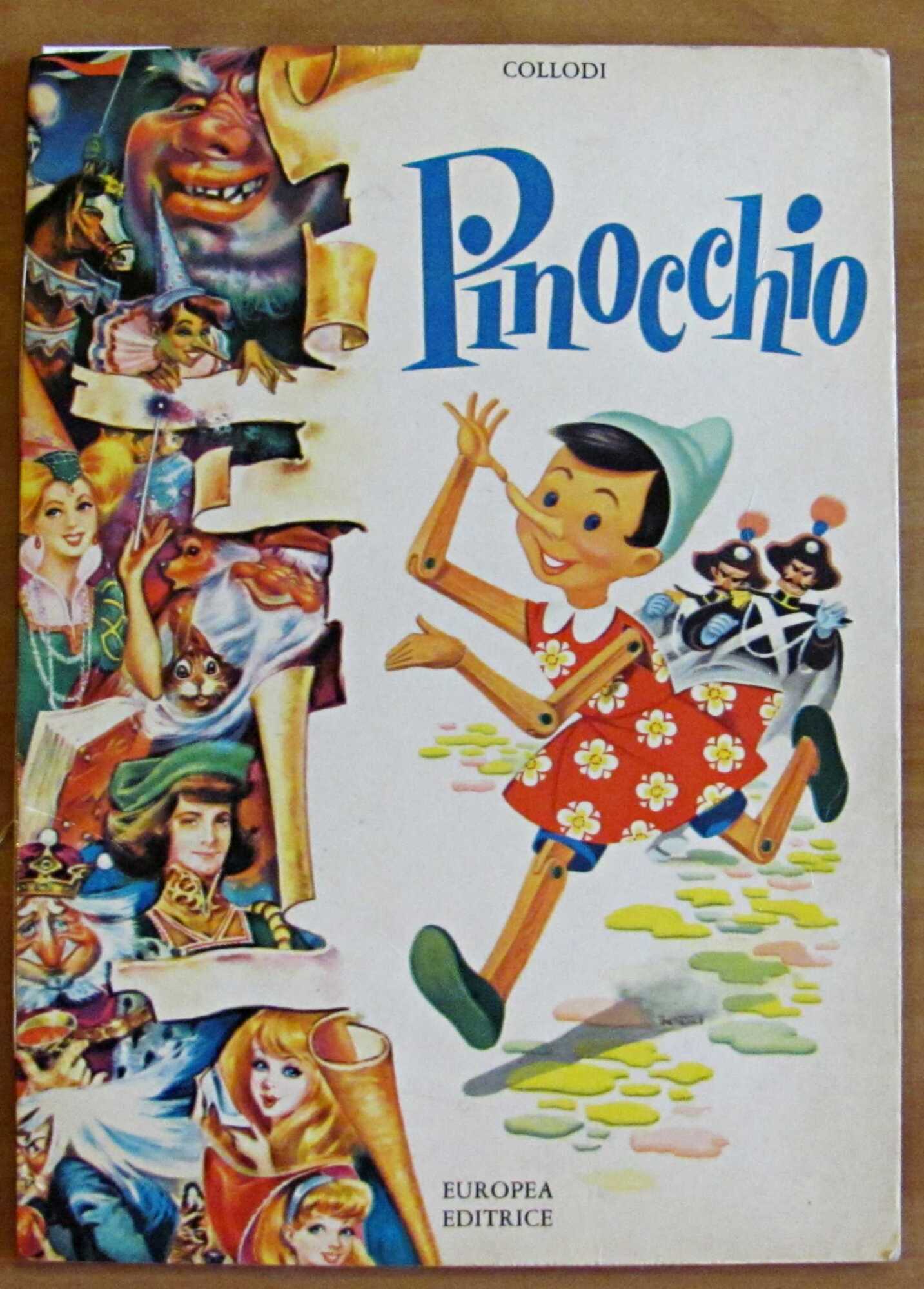 PINOCCHIO - Collana Classica Mondiale, anni '80 - ill. LIVRAGHI