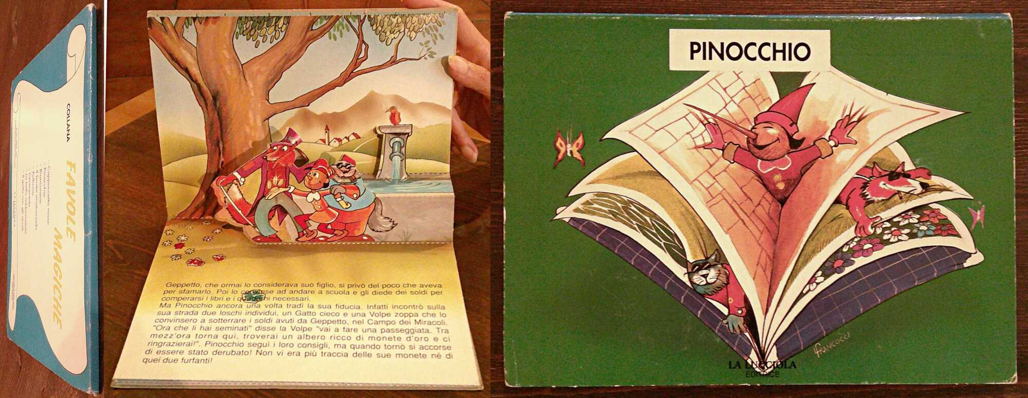 PINOCCHIO - Collana Favole Magiche - PO-UP - ill. FRANCOCCI, …