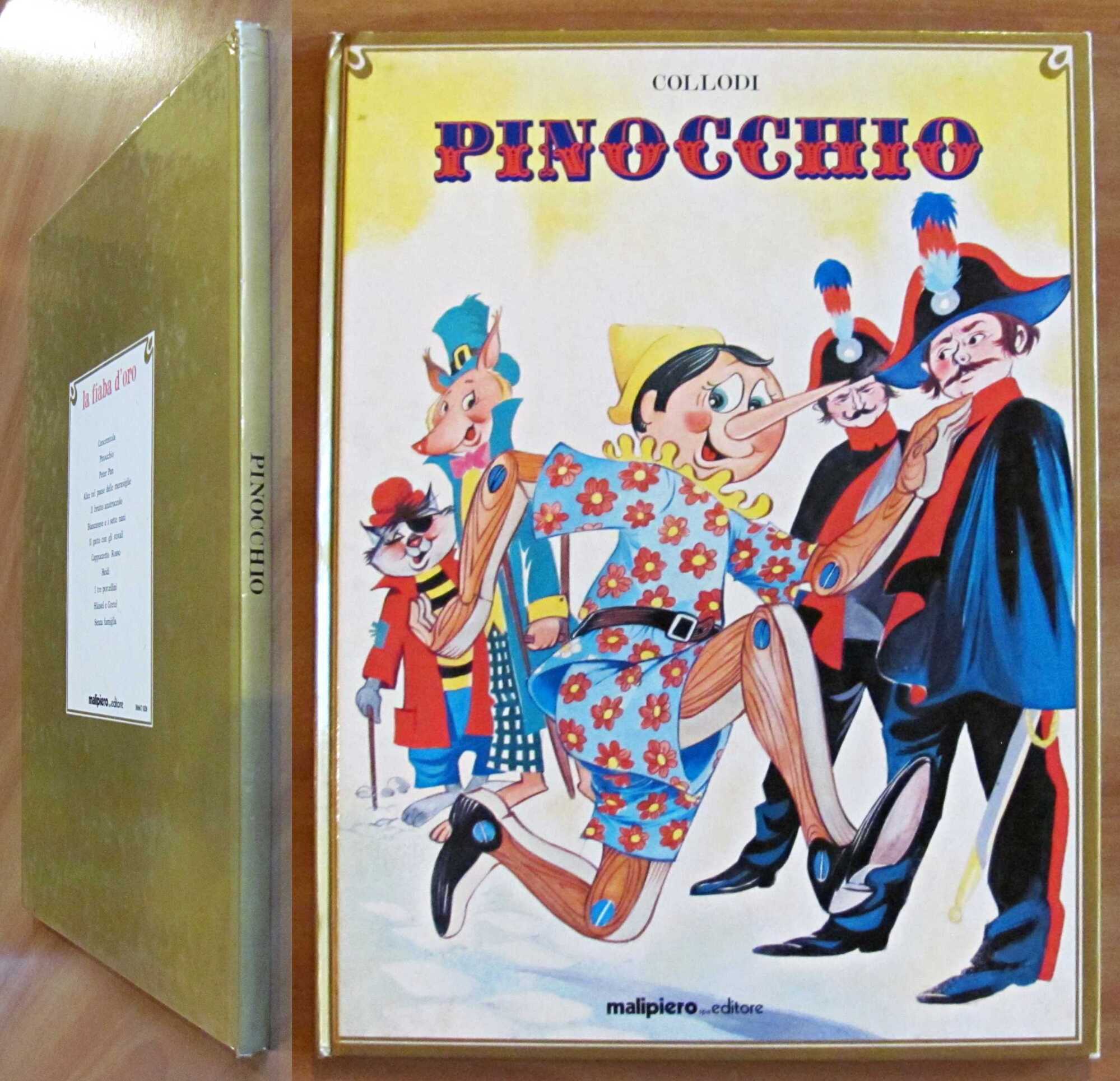 PINOCCHIO - Collana La Fiaba d'Oro - ill. M. FANTONI