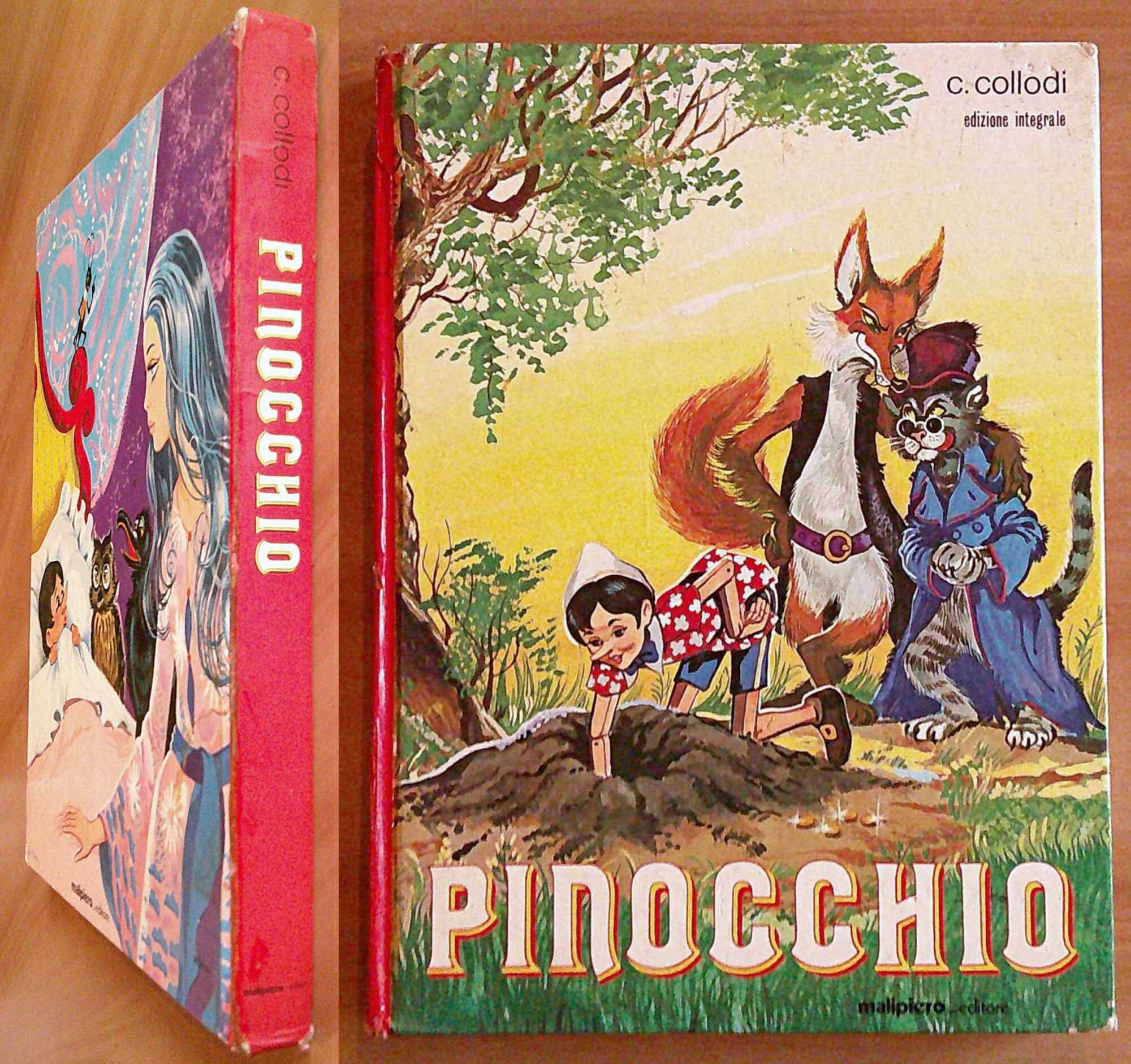 PINOCCHIO - Ediz. Integrale, 1980 - ill. D'AGOSTINI