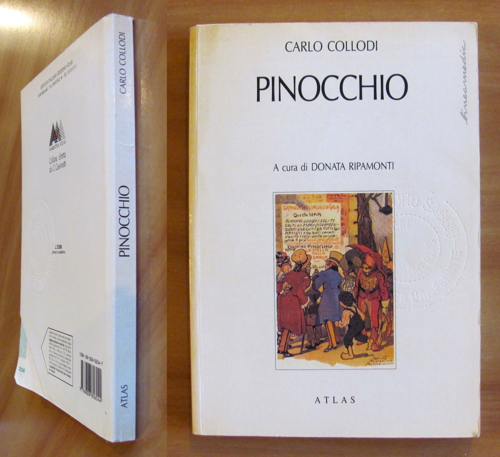 PINOCCHIO - Edizione Scolastica, I ed. 1991 - ill. DI …