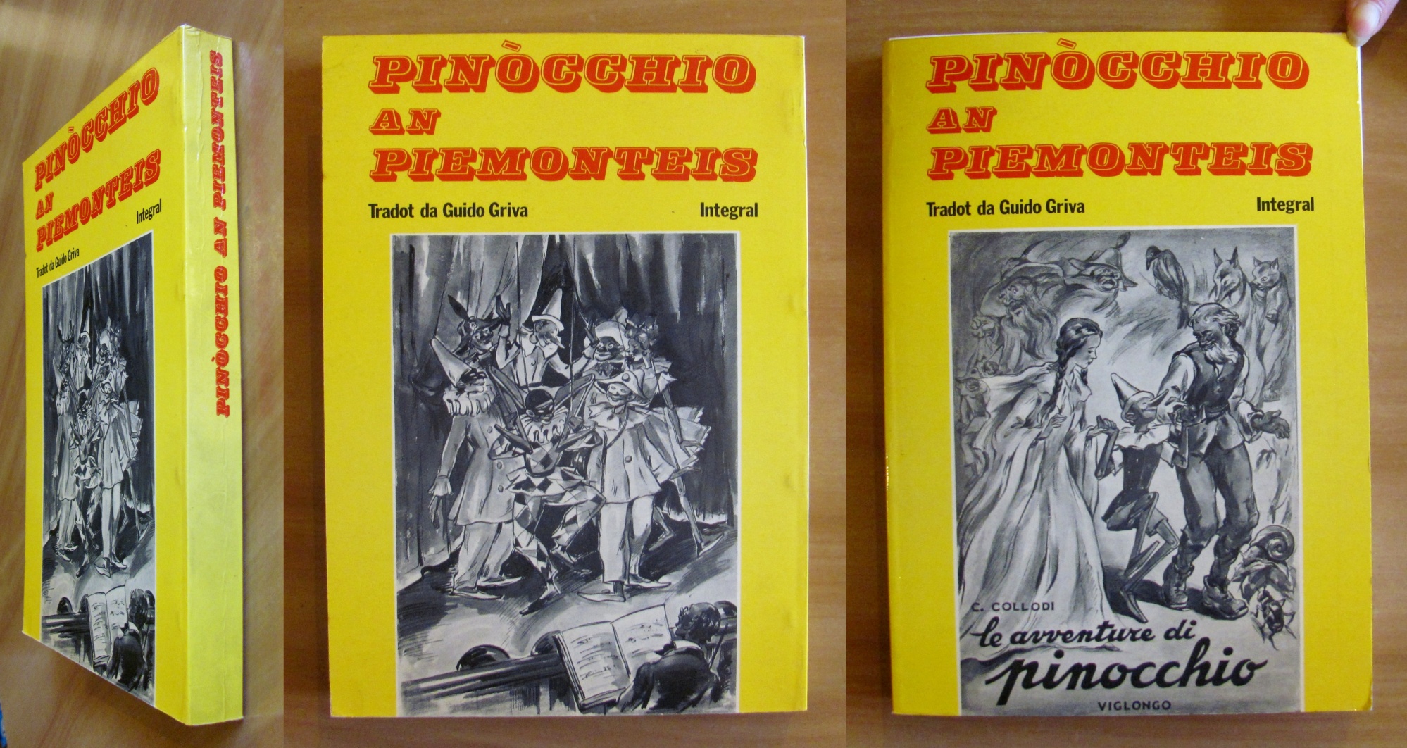 PINOCCHIO AN PIEMONTEIS - Integral, 1981 - ill. NICOLETTI