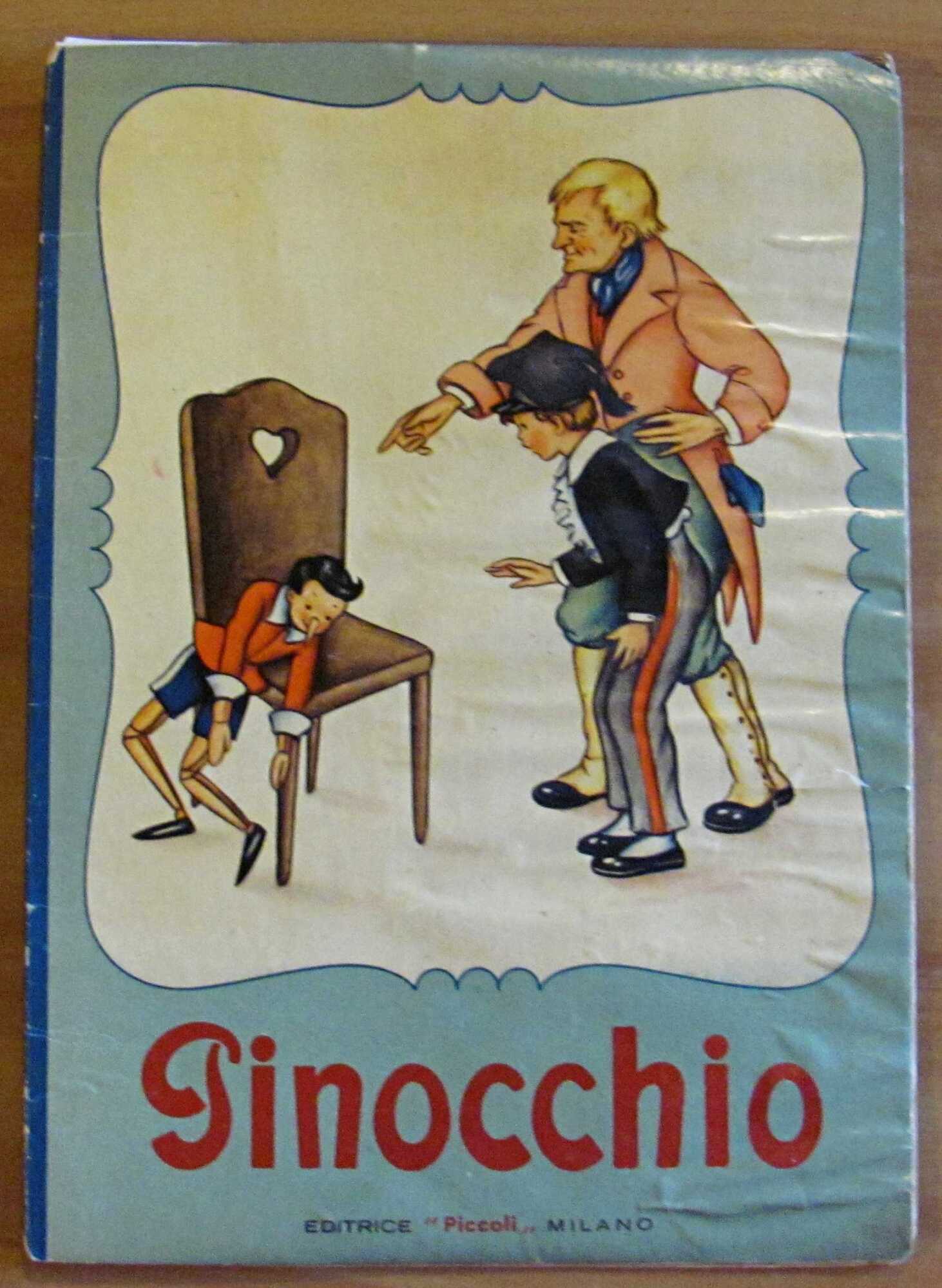 PINOCCHIO, anni '50 - ill. MARIAPIA