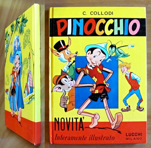 PINOCCHIO INTERAMENTE ILLUSTRATO, anni '60