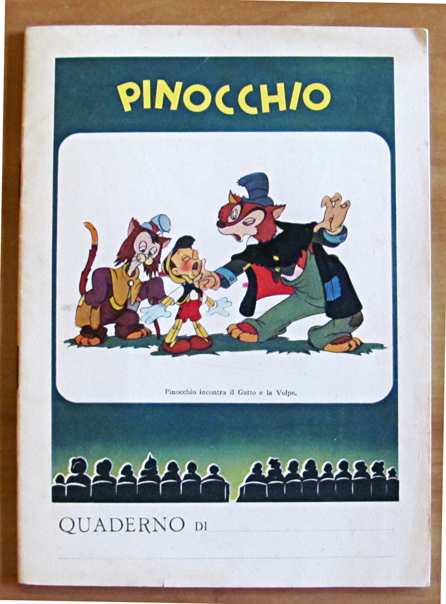 PINOCCHIO N.3 La Fata Turchina - QUADERNO di 5^