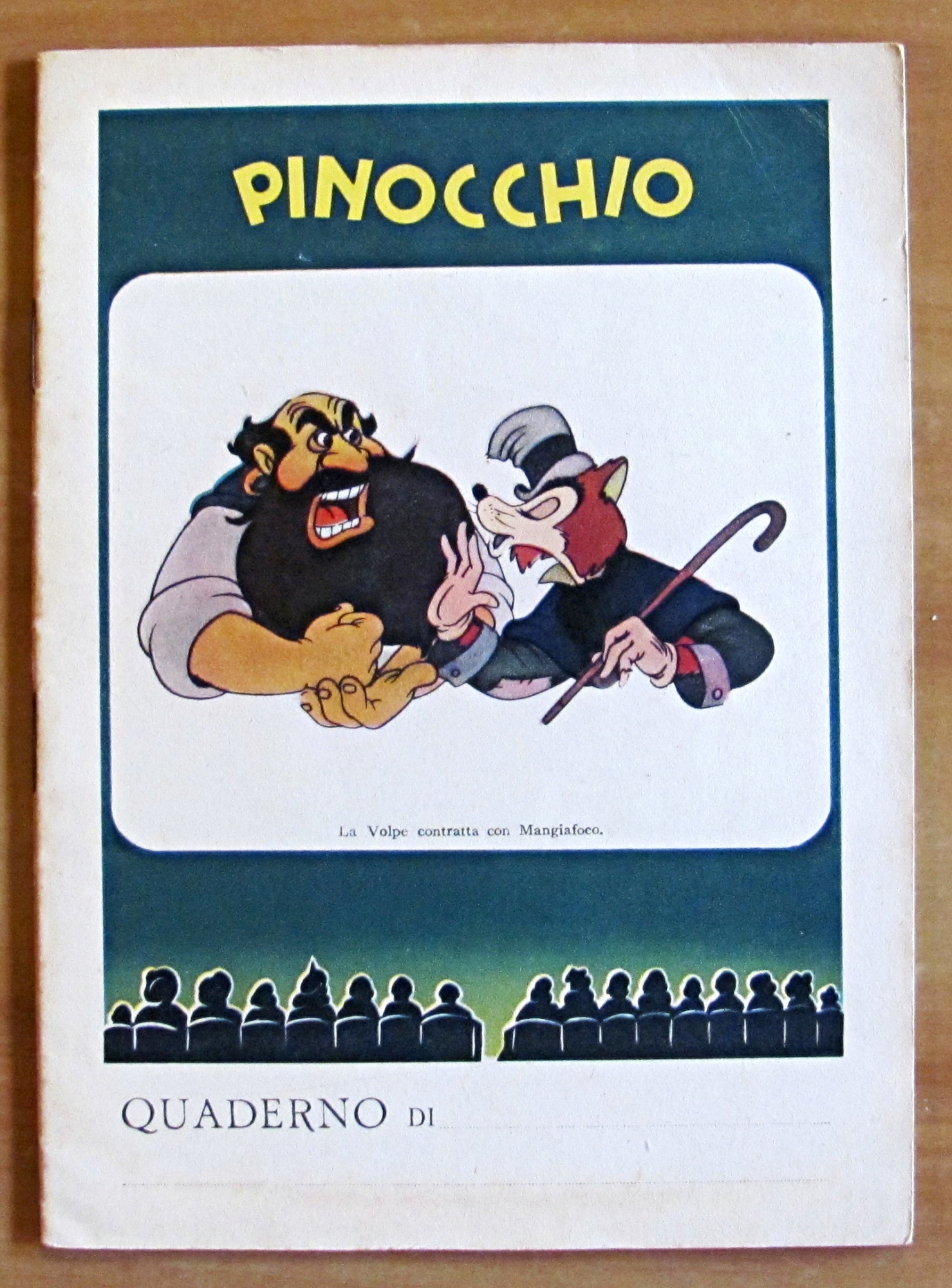 PINOCCHIO N.4 - La Volpe ed il Gatto - Quaderno …