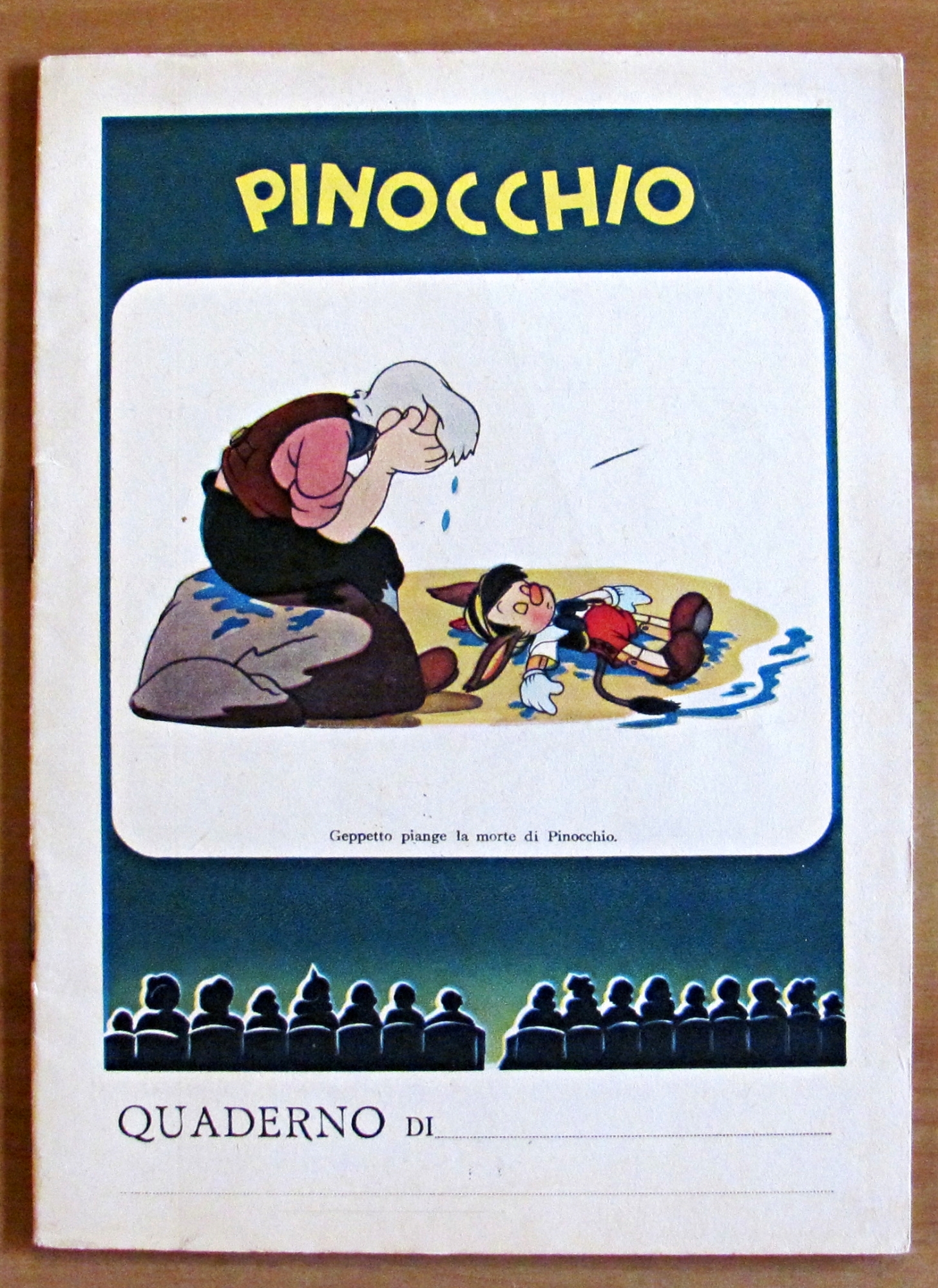 PINOCCHIO N.8 Pinocchio diventa un bambino - Quaderno di 5^