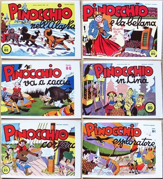 PINOCCHIO nell'Alaska; E la Befana; Va a caccia; In Cina; …