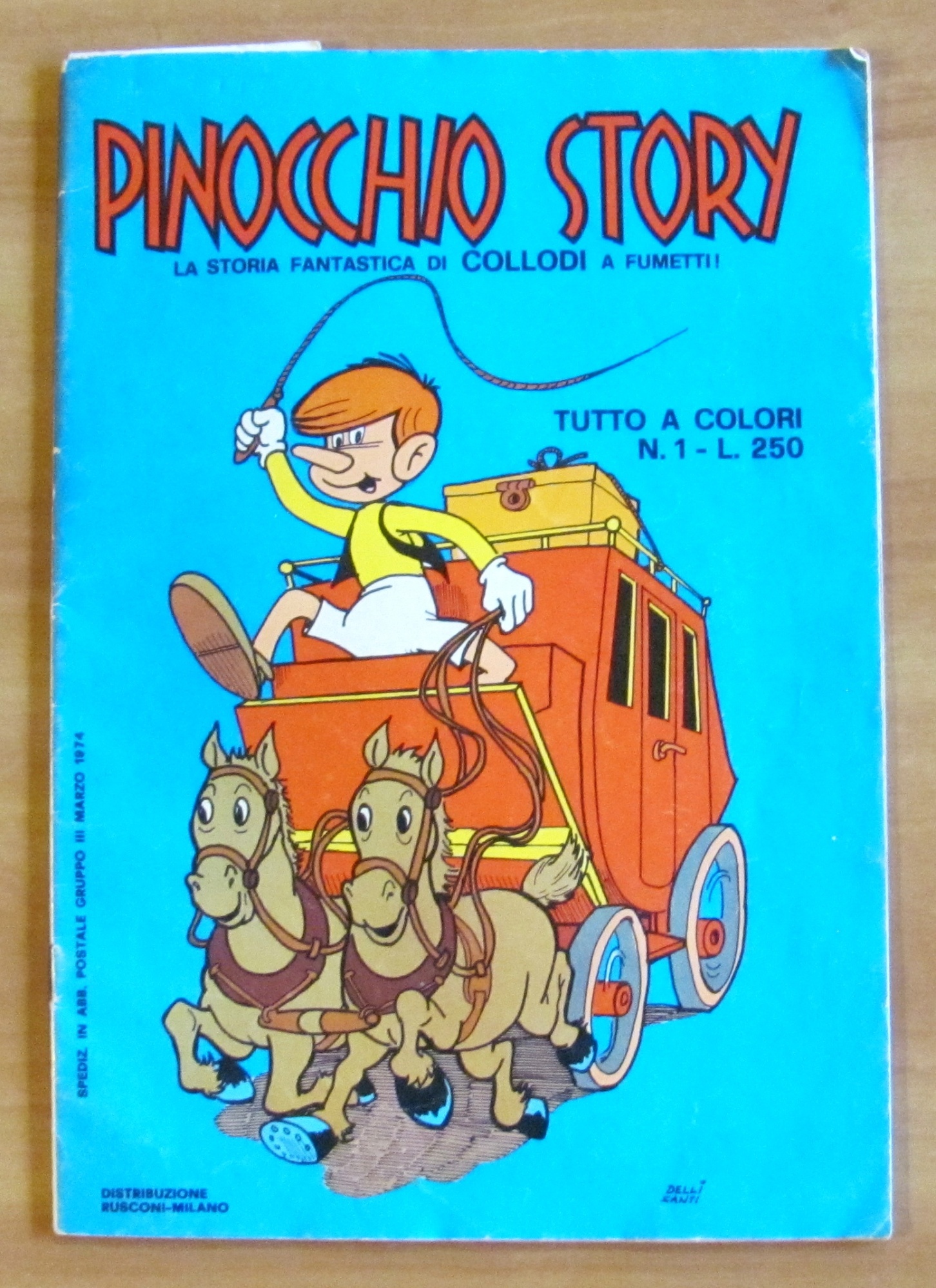 PINOCCHIO STORY - N.1 Marzo 1974