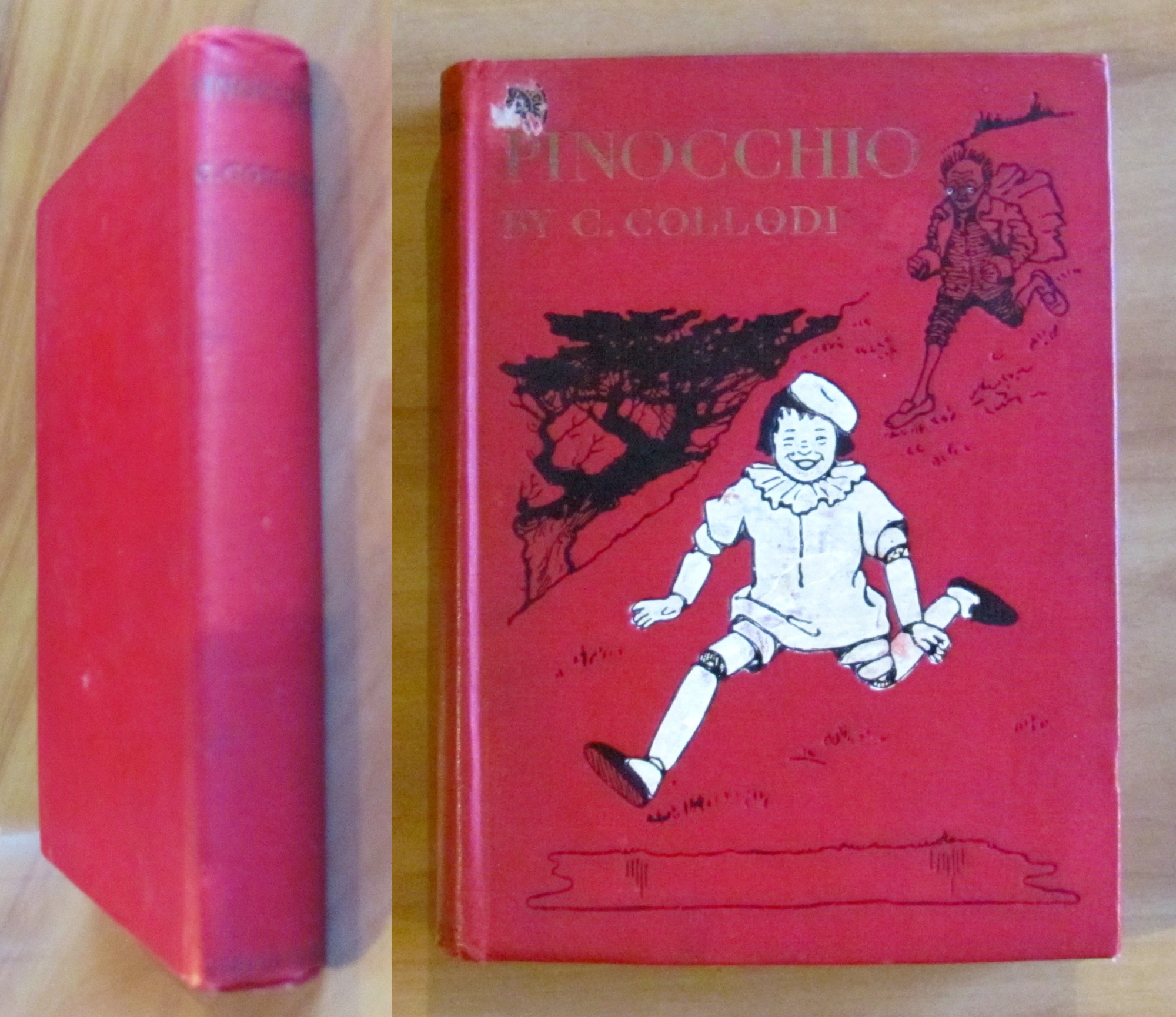 PINOCCHIO The Story of a PUPPET, 1916 - ill. KIRK