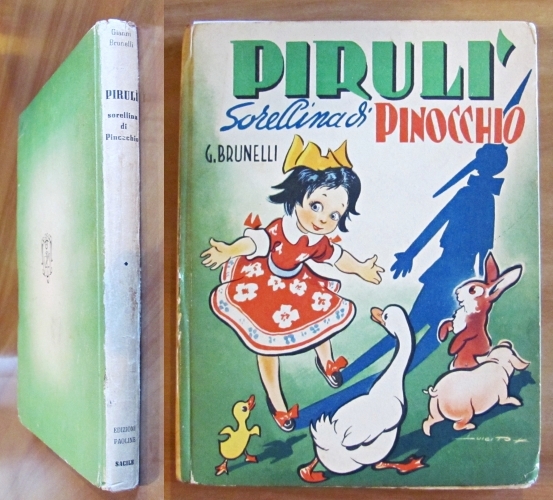 PIRULI' SORELLINA DI PINOCCHIO, 1950 - ill. TOGLIATTO