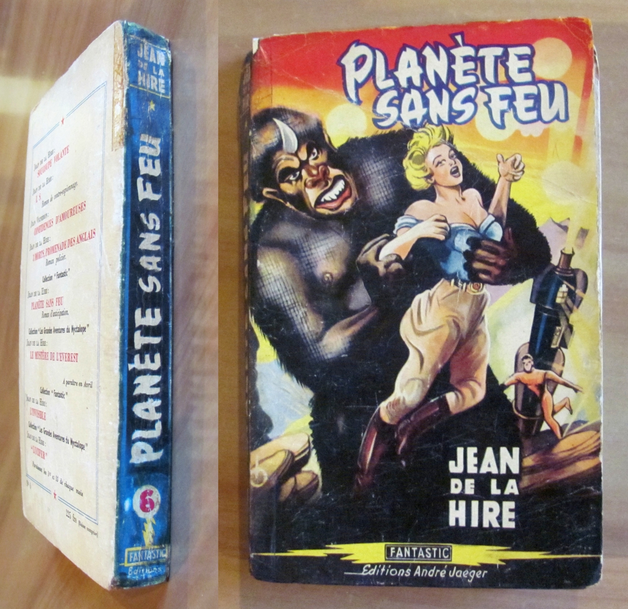 PLANETE SANS FEU - Collana FANTASTIC, 1953