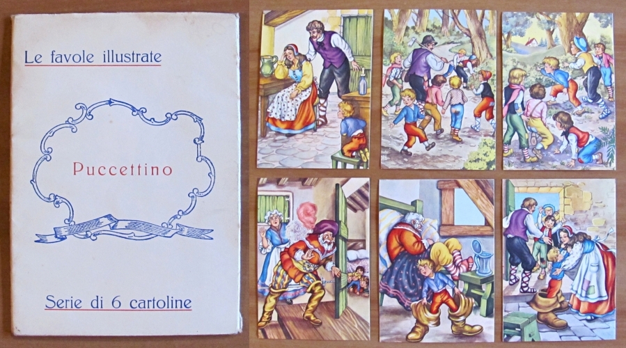 PUCCETTINO - Coll. Le Favole Illustrate - Serie Completa di …