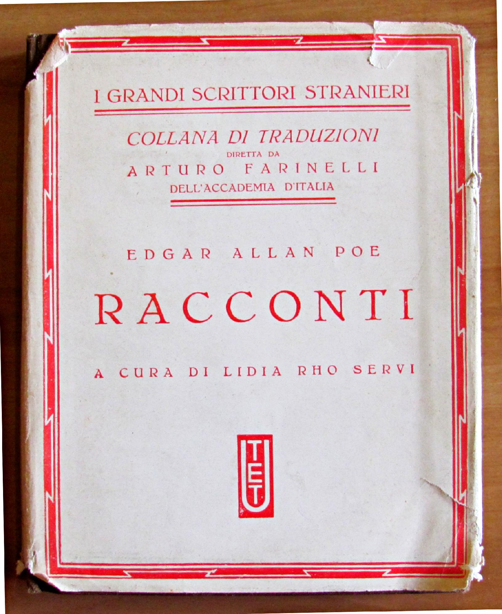 RACCONTI - Collana I GRANDI SCRITTORI STRANIERI