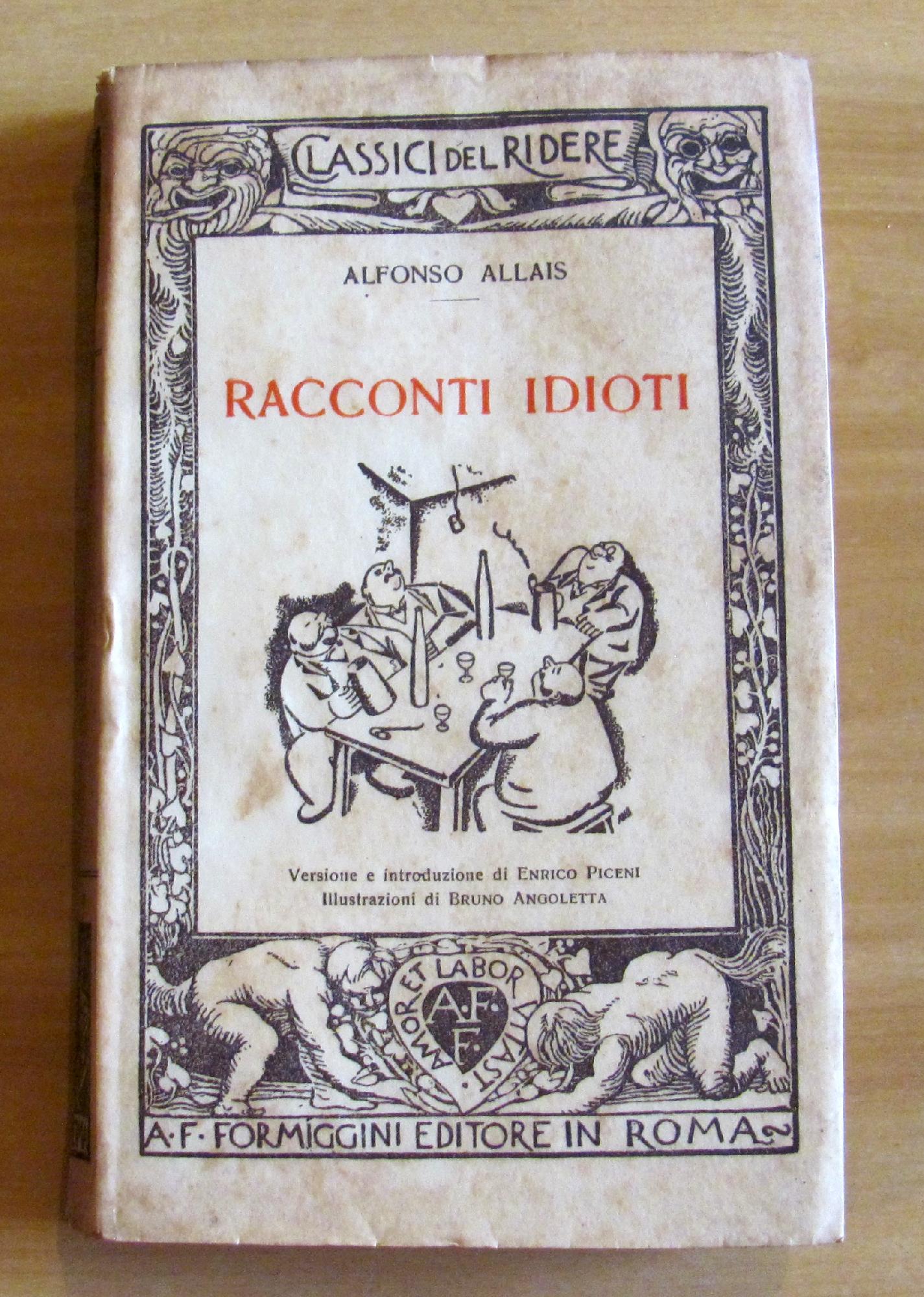 RACCONTI IDIOTI - COLLANA CLASSICI DEL RIDERE - IL. ANGOLETTA