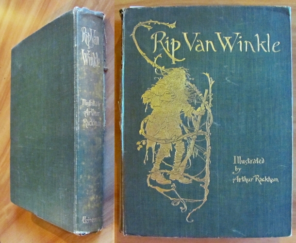 RIP VAN WINKLE, II ed. 1905 - ill. RACKHAM