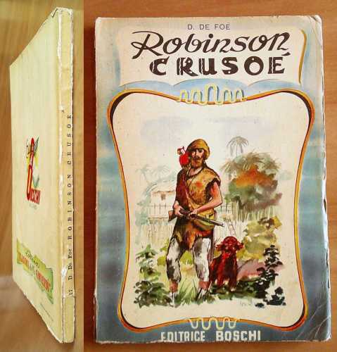 ROBINSON CRUSOE' - Collana Classici della Gioventù, 1959 - ill. …