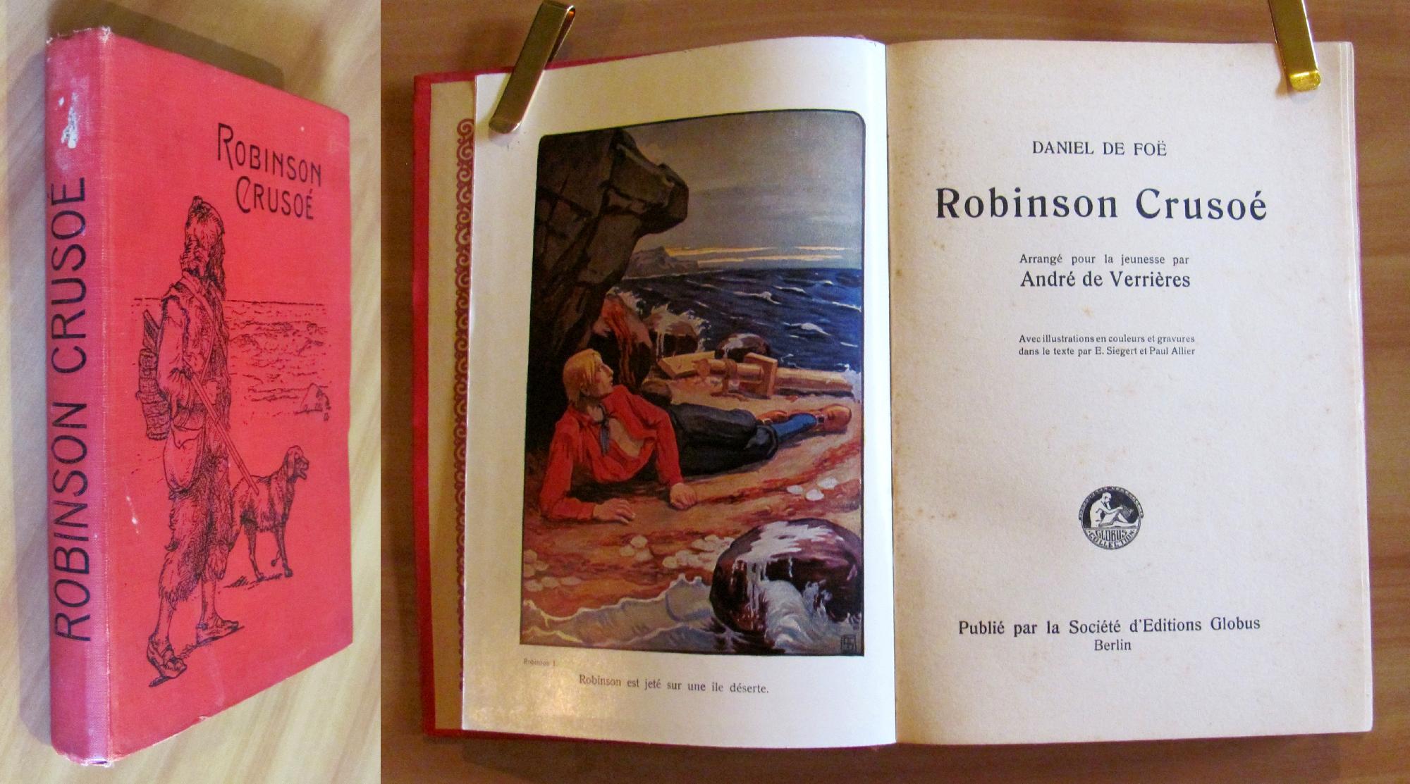 ROBINSON CRUSOE - ill. di Allier e Siegert
