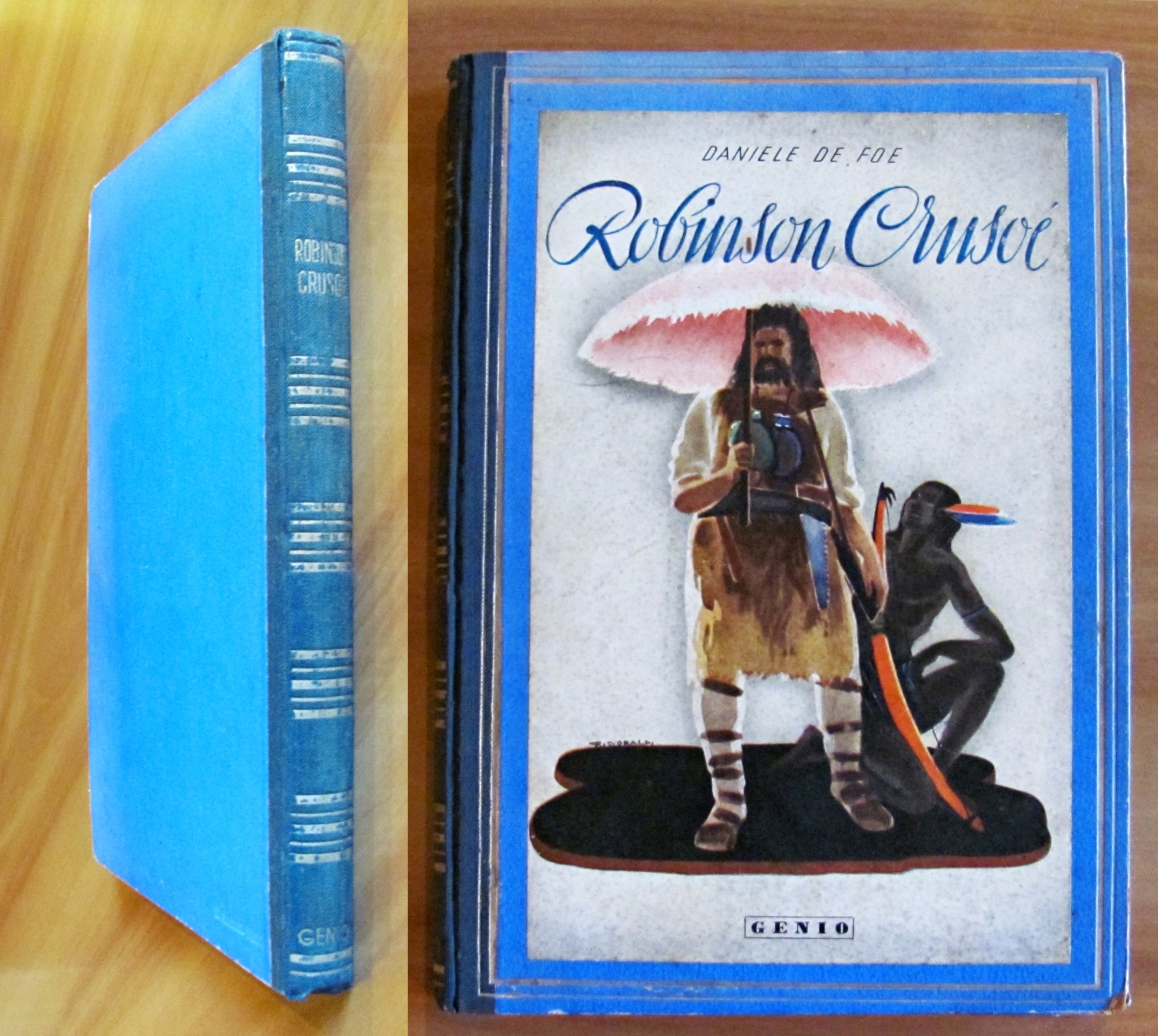 ROBINSON CRUSOE, 1945 - ill. RICCOBALDI