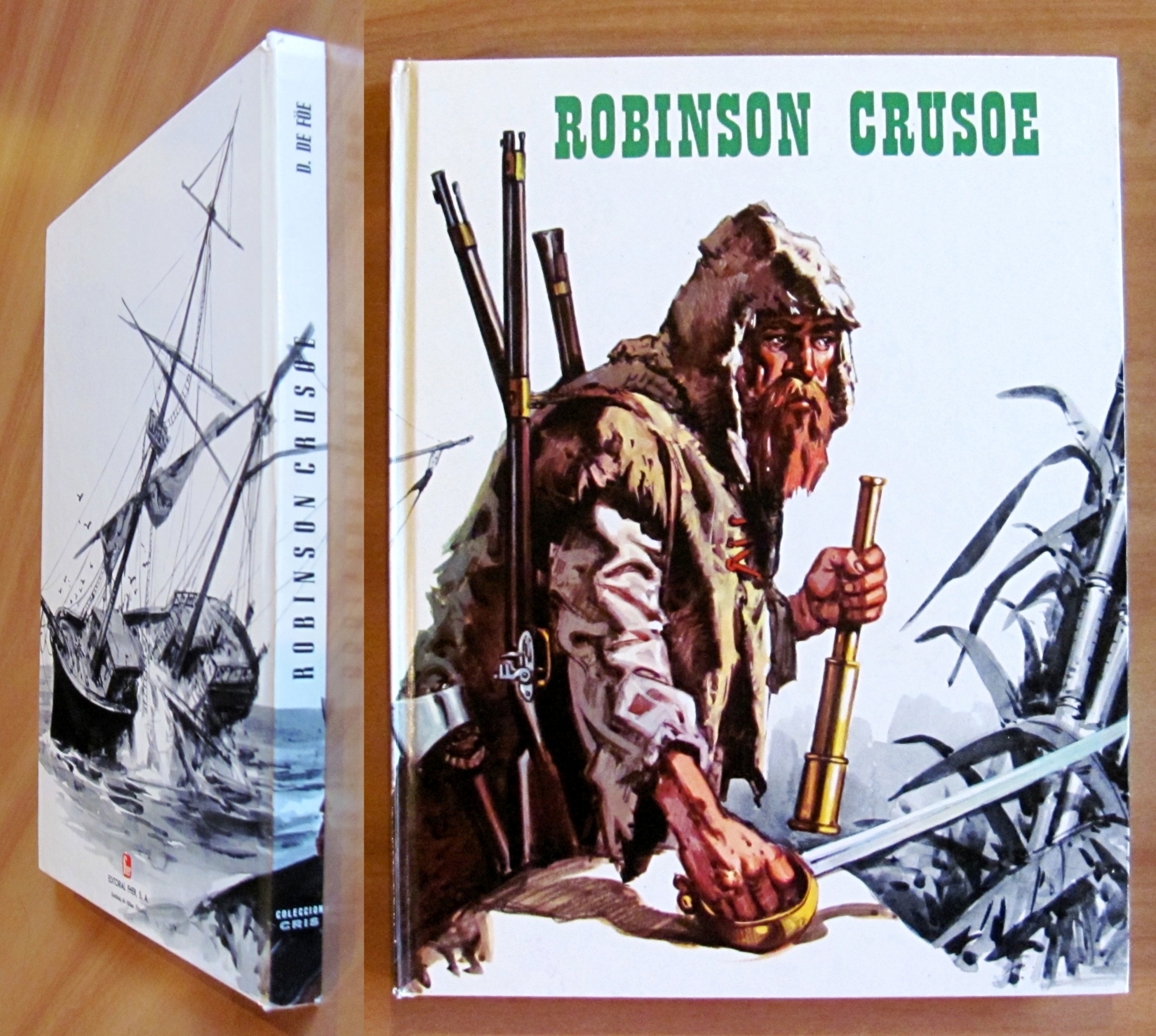 ROBINSON CRUSOE, s.d. anni '70 - Illustrato