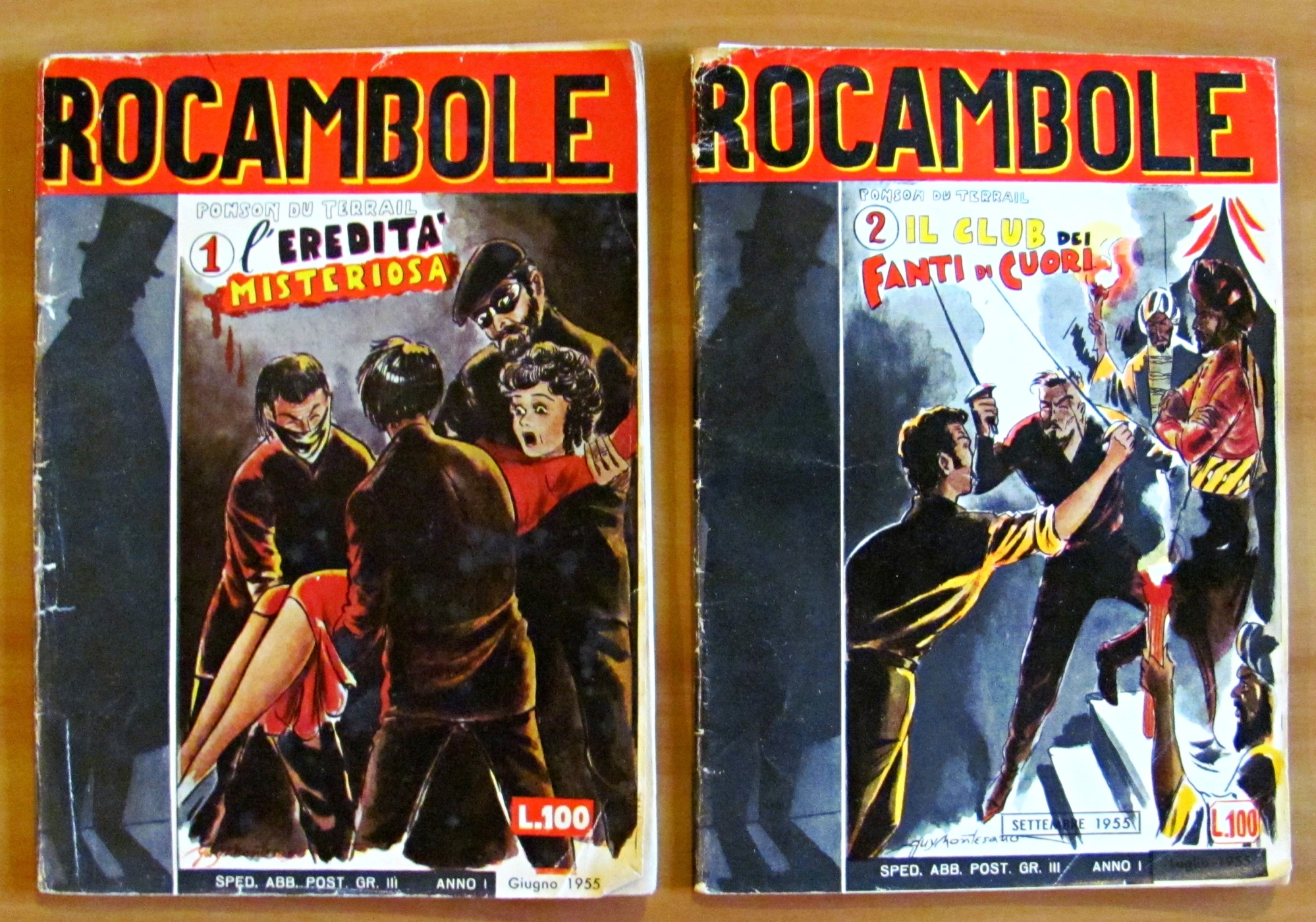 ROCAMBOLE - L'EREDITA' MISTERIOSA e IL CLUB DEI FANTI DI …