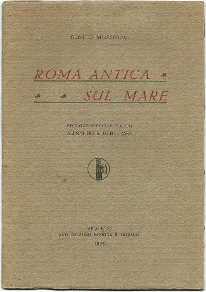 ROMA ANTICA SUL MARE - Ediz. Speciale per gli Alunni …