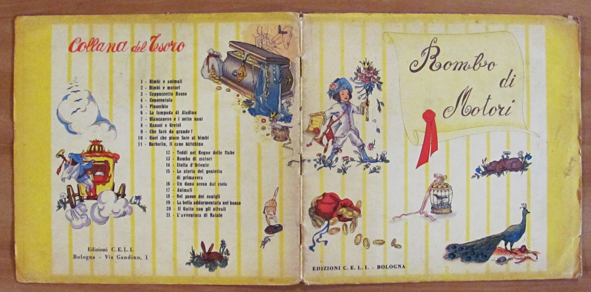 ROMBO DI MOTORI - Collana del Tesoro, 1953