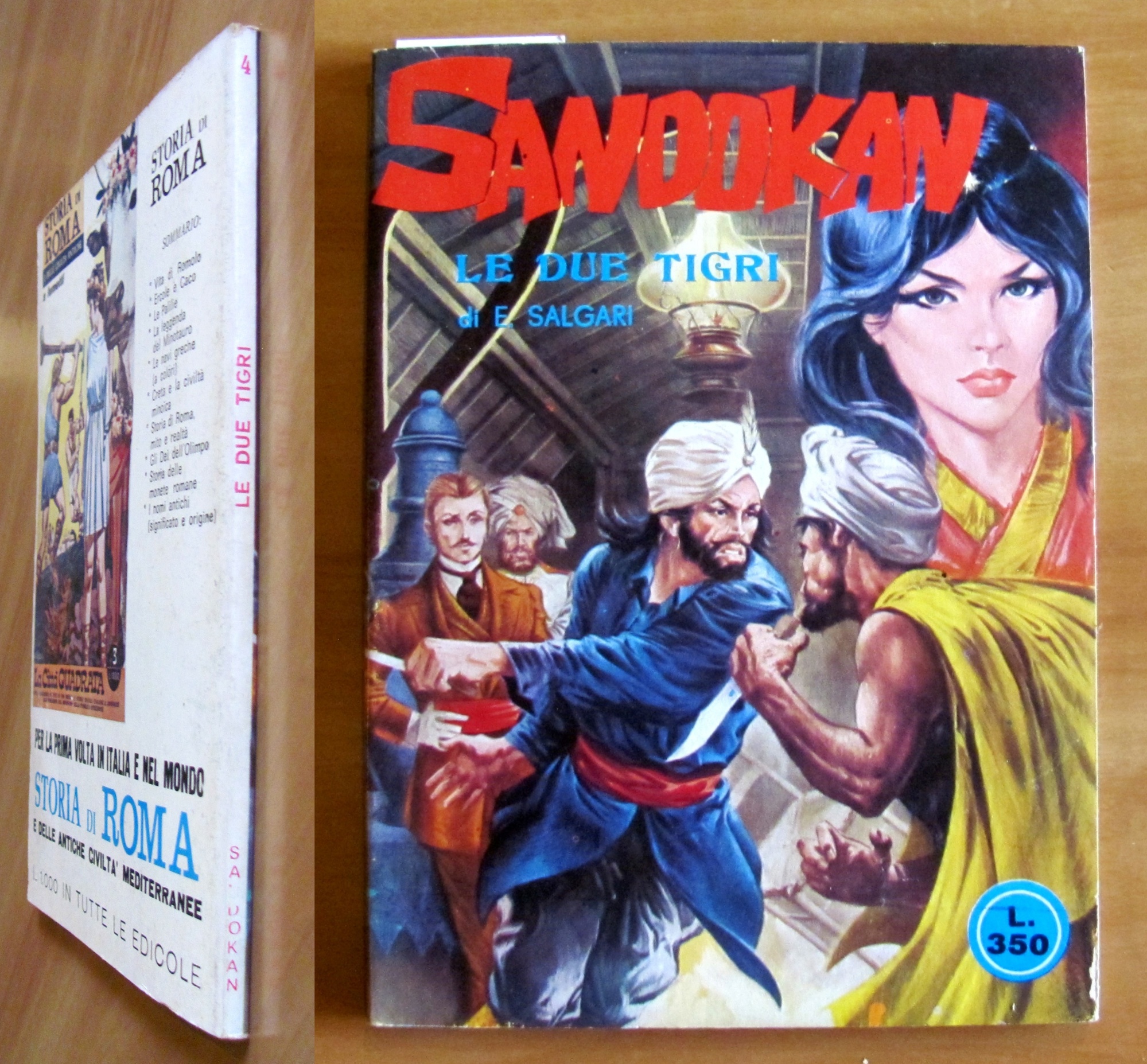SANDOKAN - Gli Albi di Salgari N.4 - LE DUE …