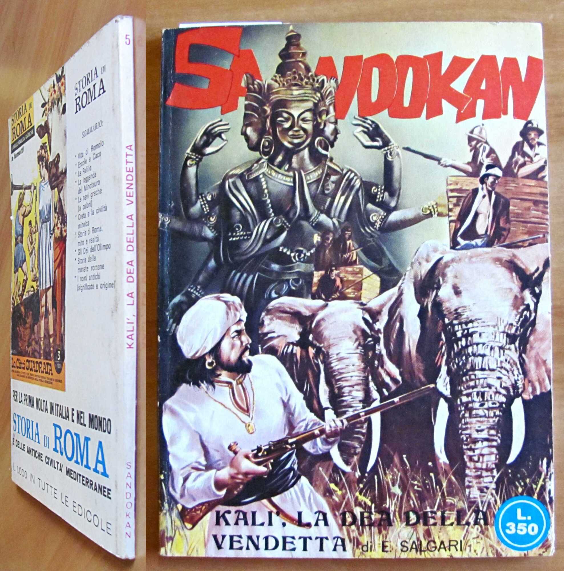 SANDOKAN - Gli Albi di Salgari N.5 - KALI' LA …