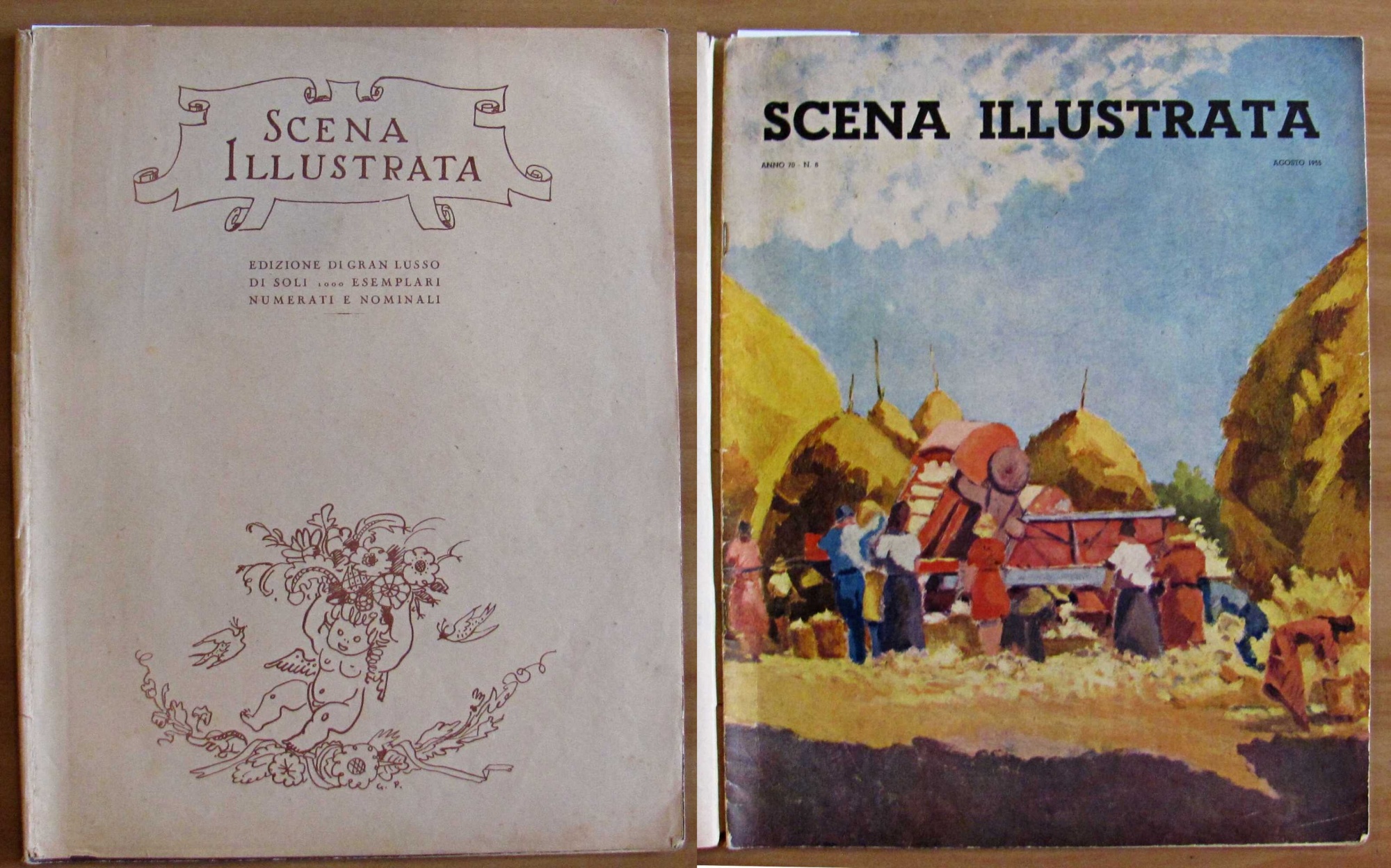 SCENA ILLUSTRATA Edizione di Gran Lusso di 1000 esemplari - …