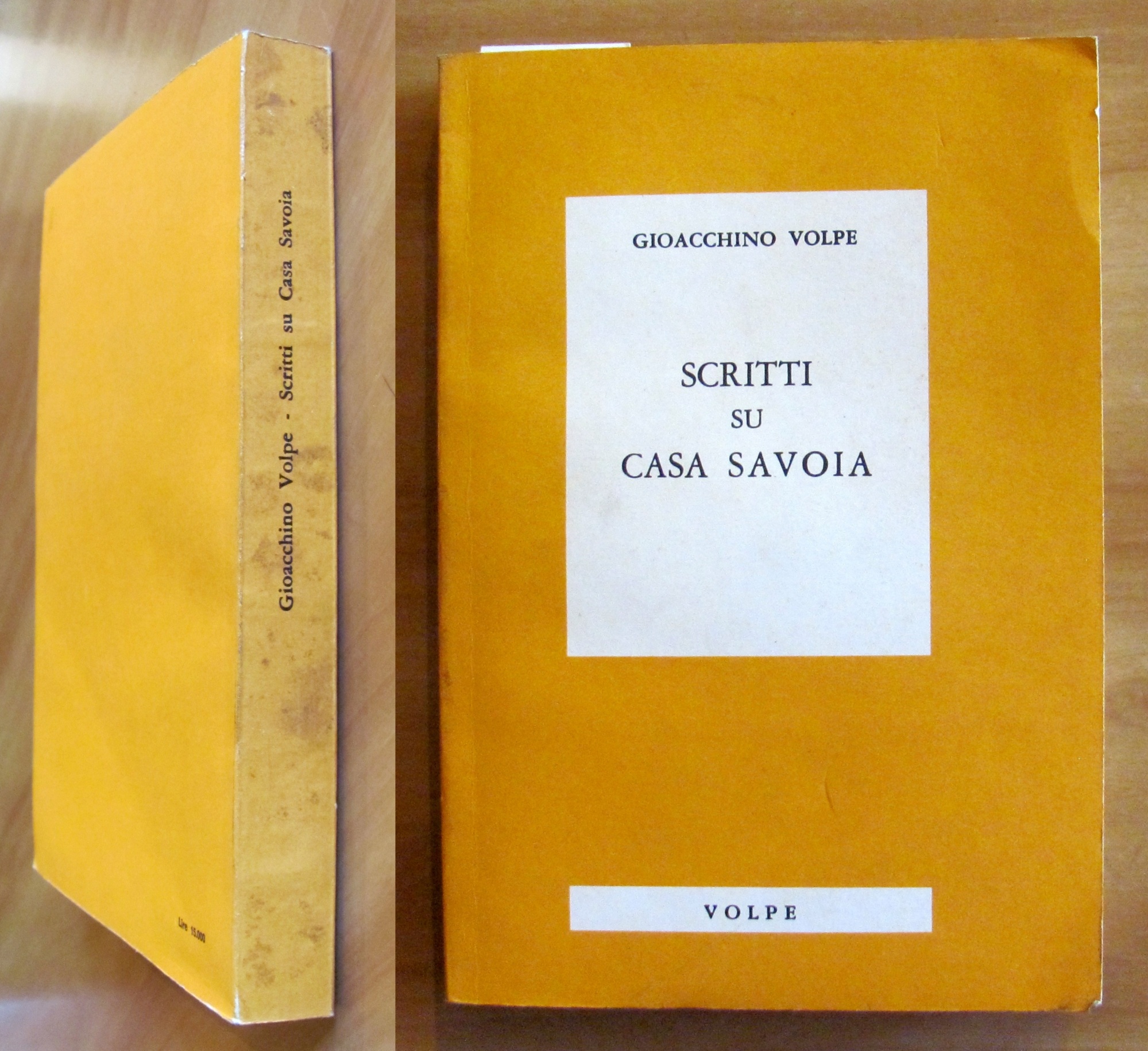 SCRITTI SU CASA SAVOIA, 1983