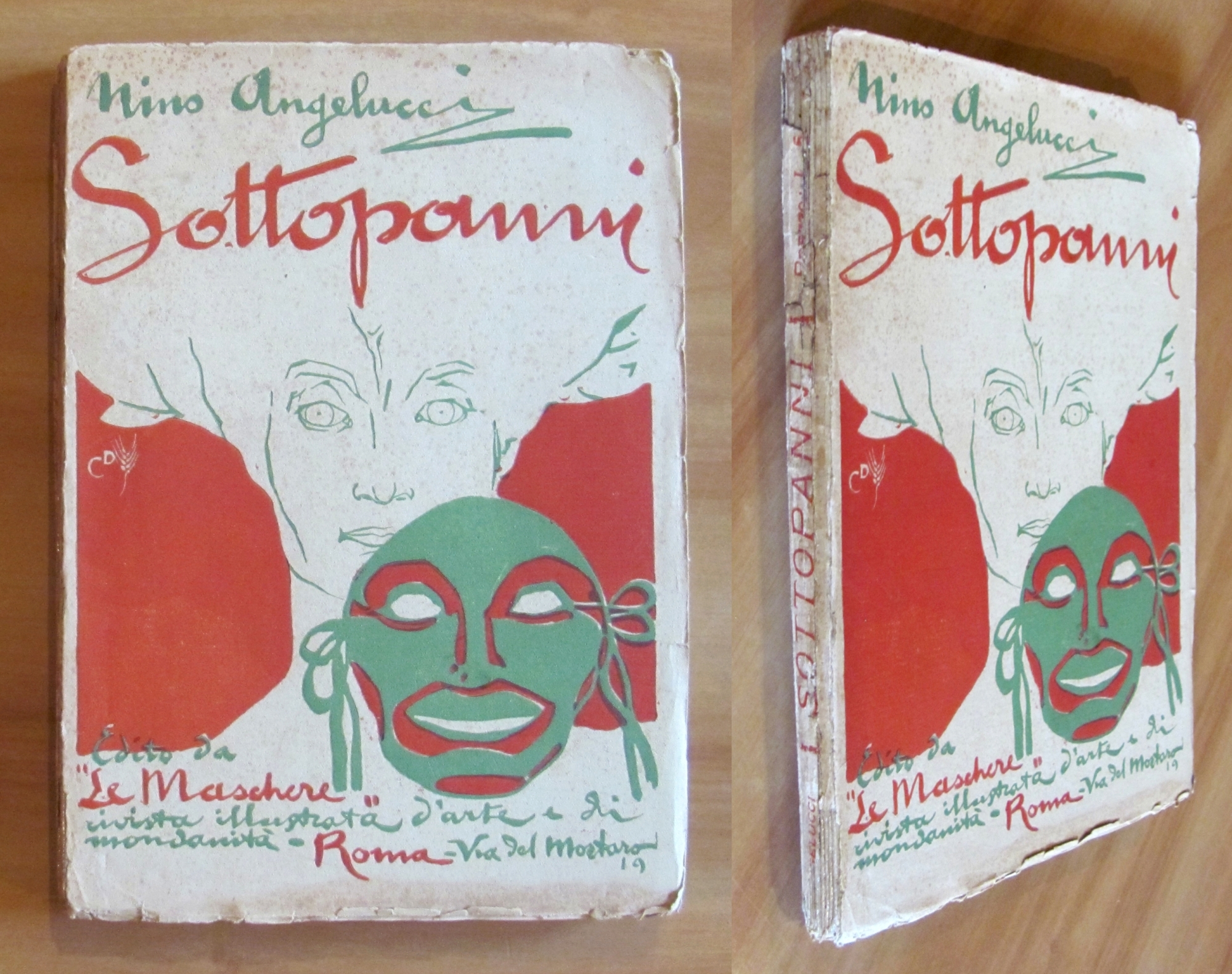 SOTTOPANNI - Nuove Poesie Romanesche, anni '30 - Copertina di …