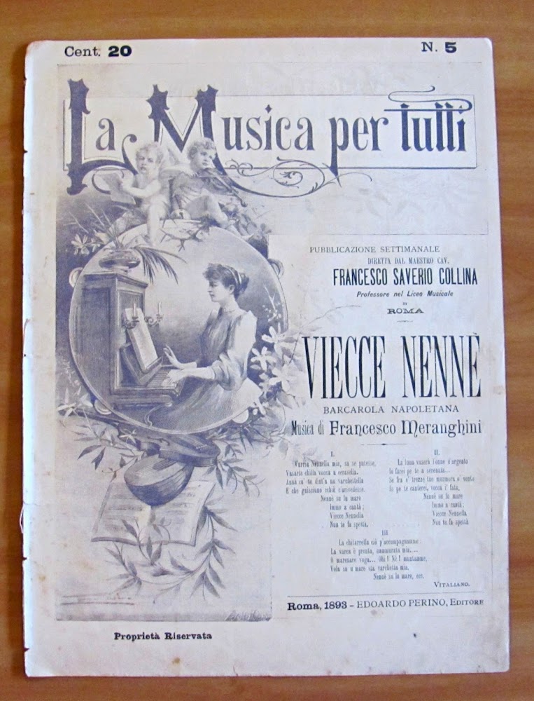 Spartito - VIECCE NENNE' - La Musica per Tutti