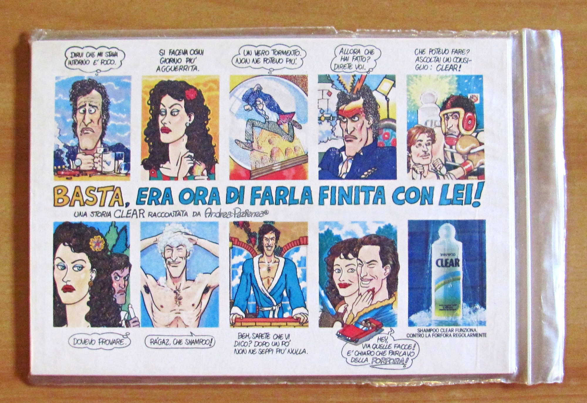 STORIA CLEAR 6 Cartoline in Custodia - LUCCA 20 CREPAX, …