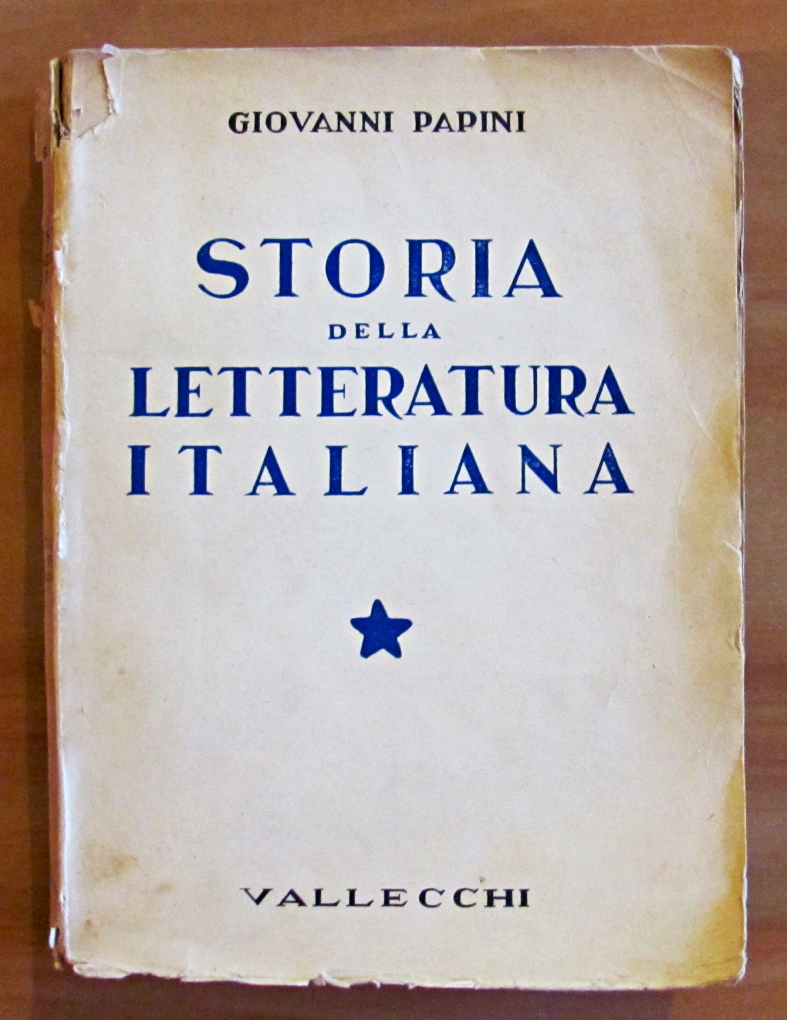 STORIA DELLA LETTERATURA ITALIANA - VOL. I (DUECENTO E TRECENTO)