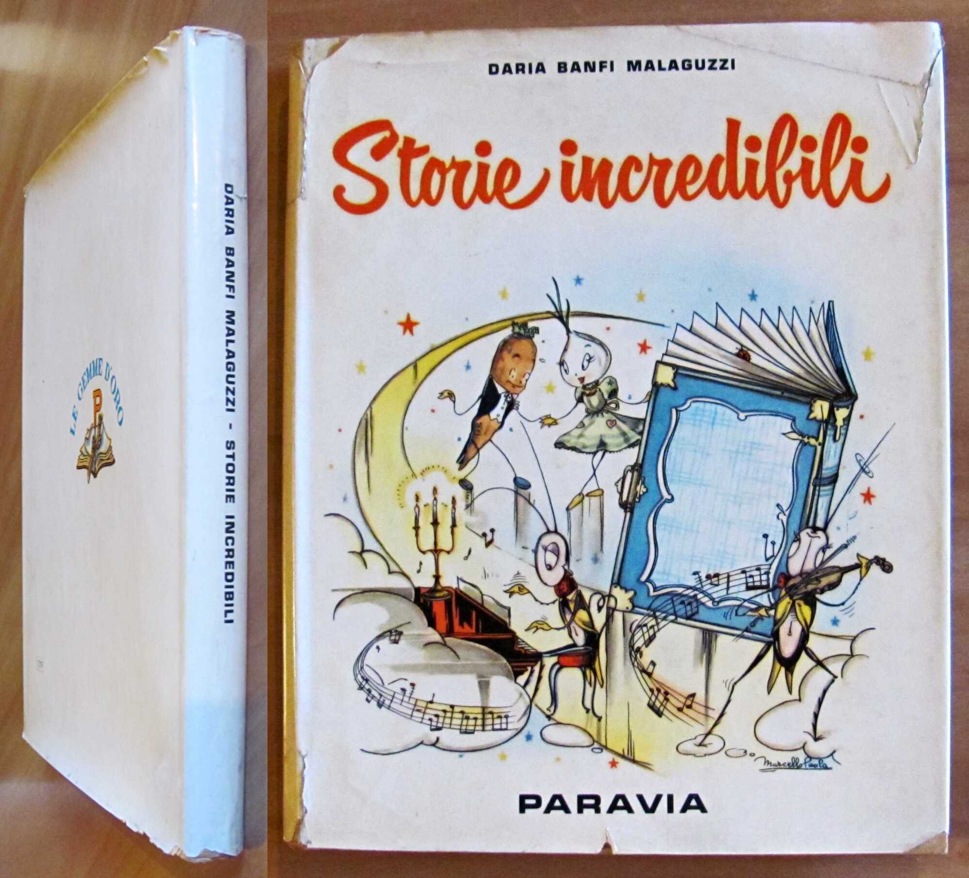 STORIE INCREDIBILI - Collana Le Gemme d'Oro, I ed. 1954