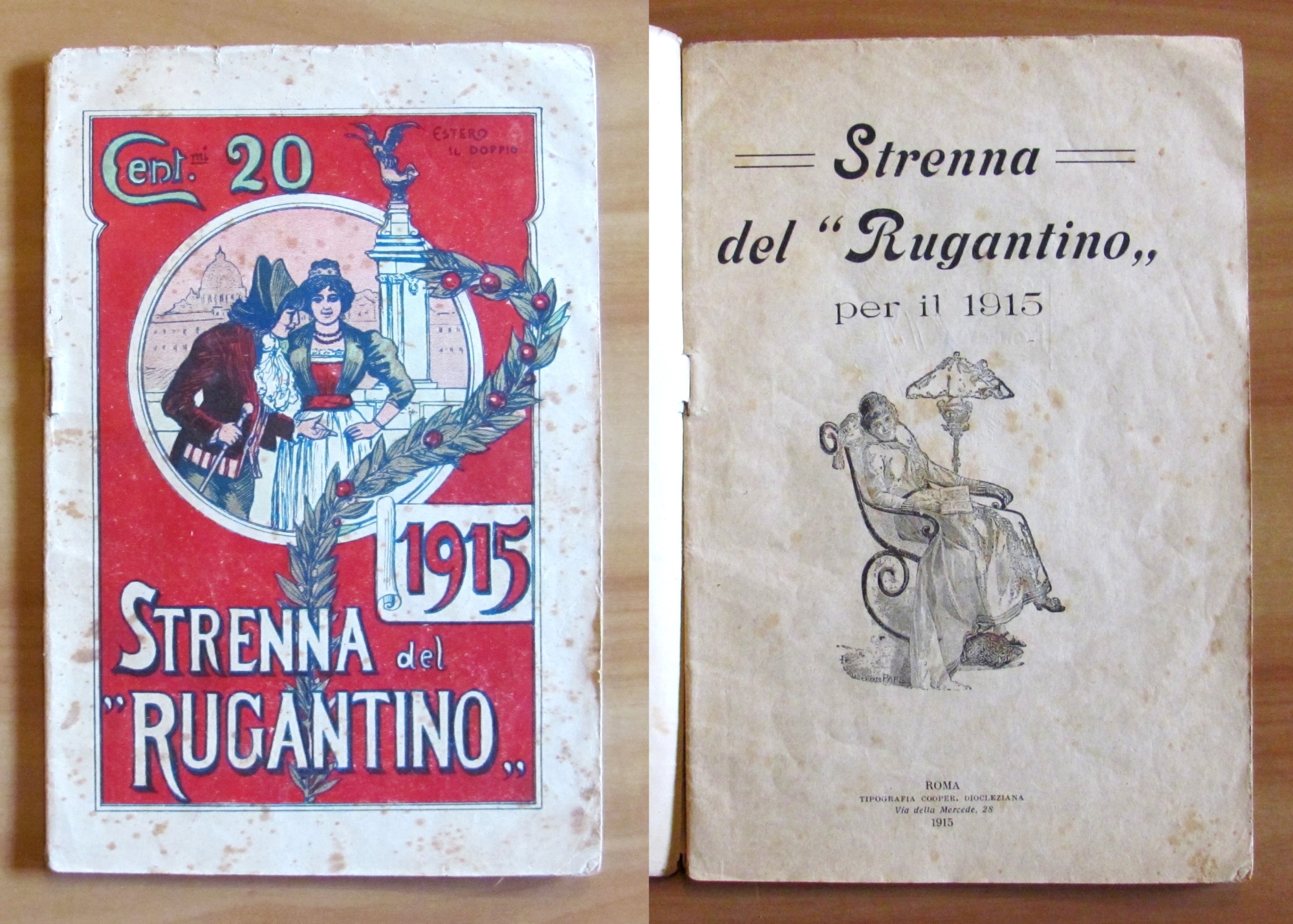 STRENNA DEL "RUGANTINO" PER IL 1915