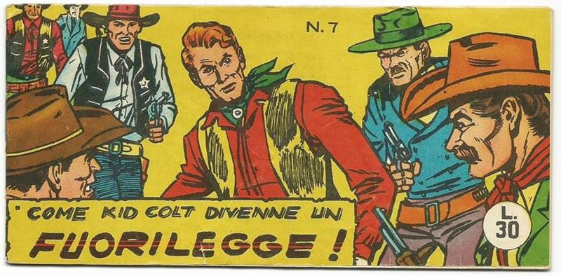 Striscia. Kid Colt. Avventure Del West N.7