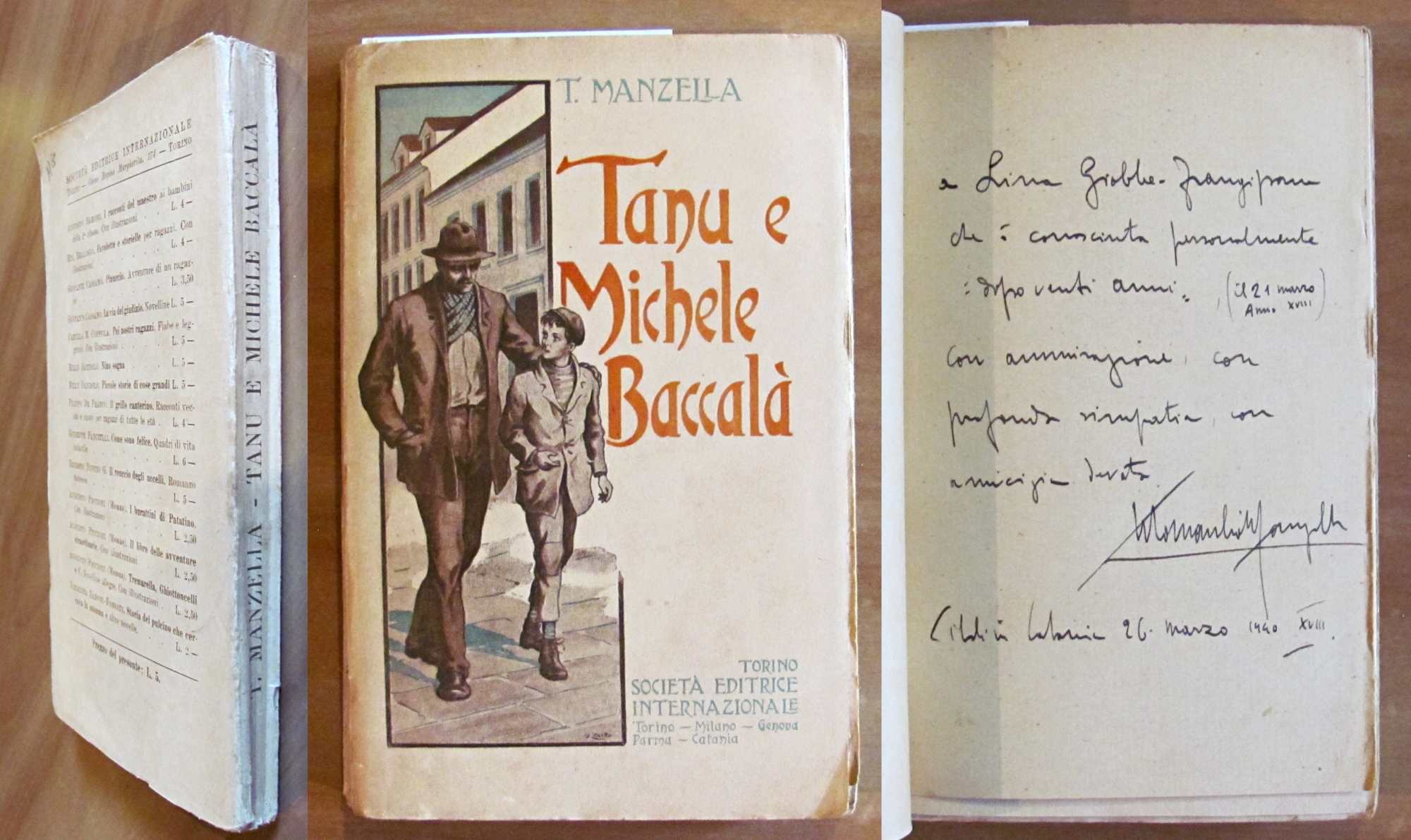 TANU E MICHELE BACCALA' - con dediche AUTOGRAFE - ill. …