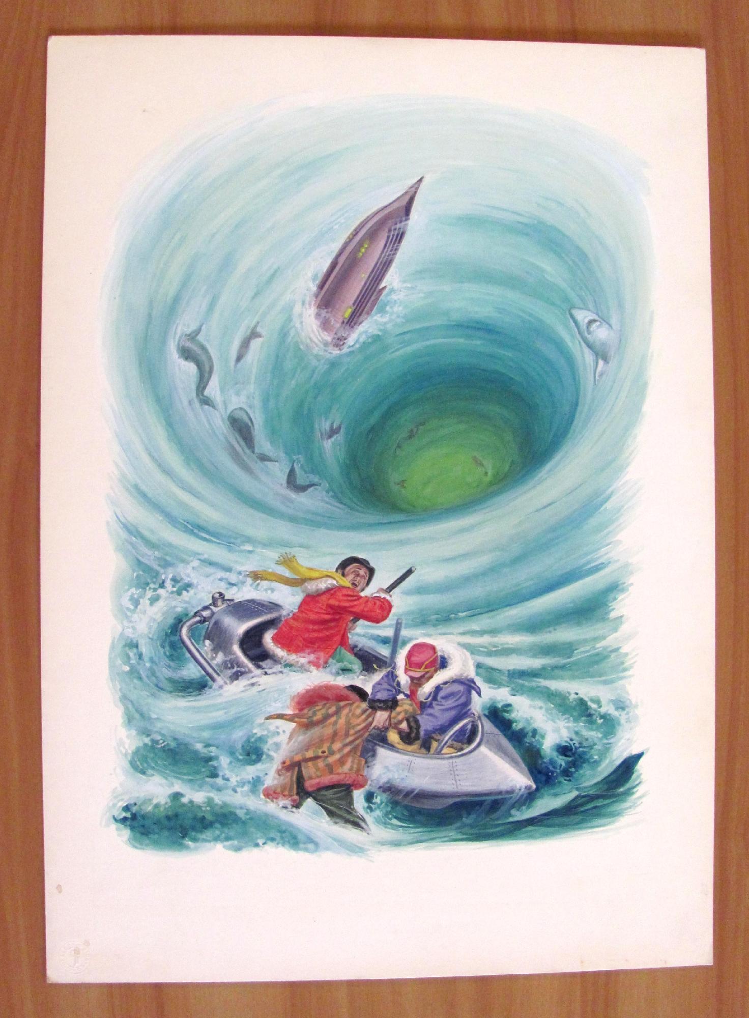 Tavola originale VERNE - 20.000 LEGHE SOTTO I MARI - …