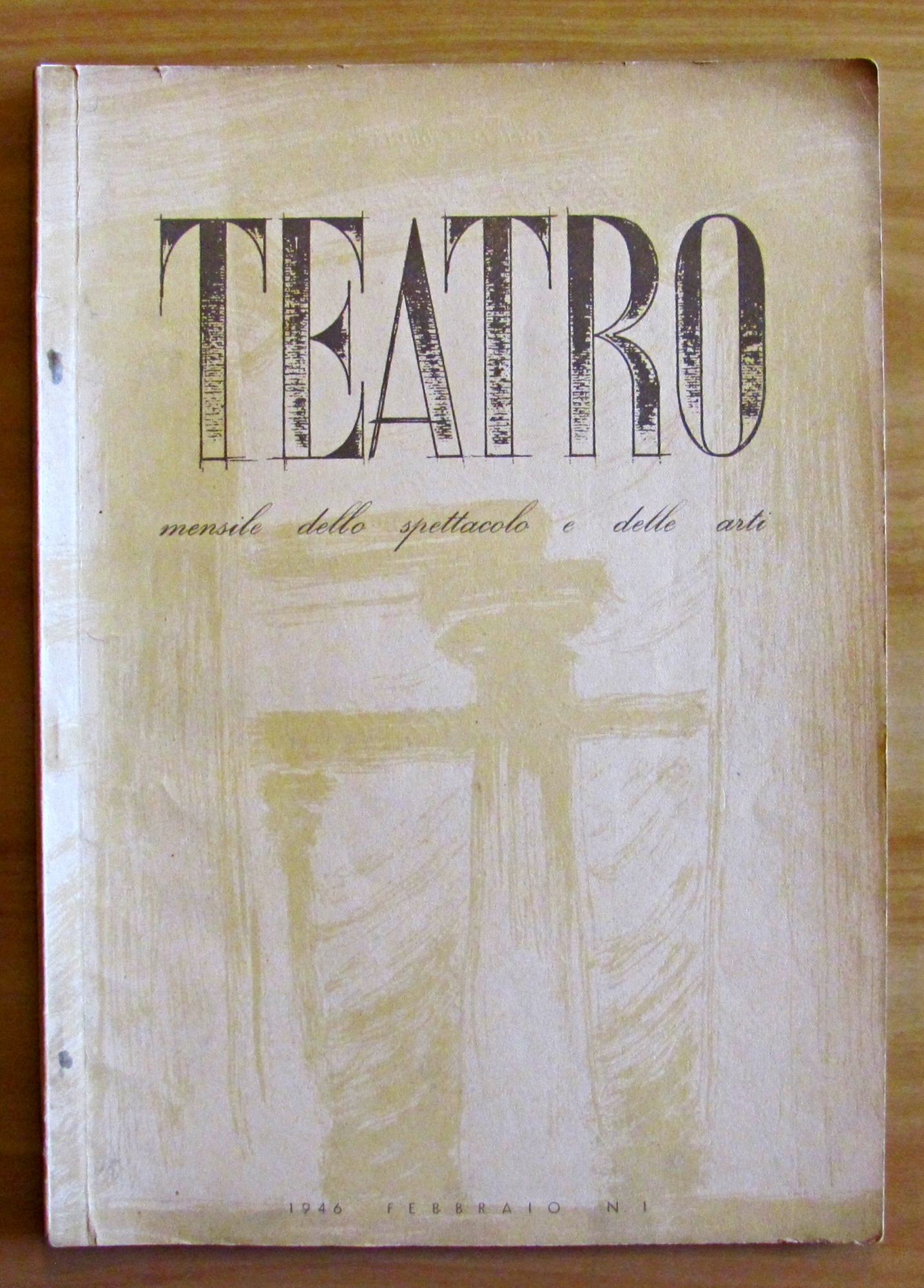 TEATRO MENSILE dello SPETTACOLO e delle ARTI - Feb. 1946 …