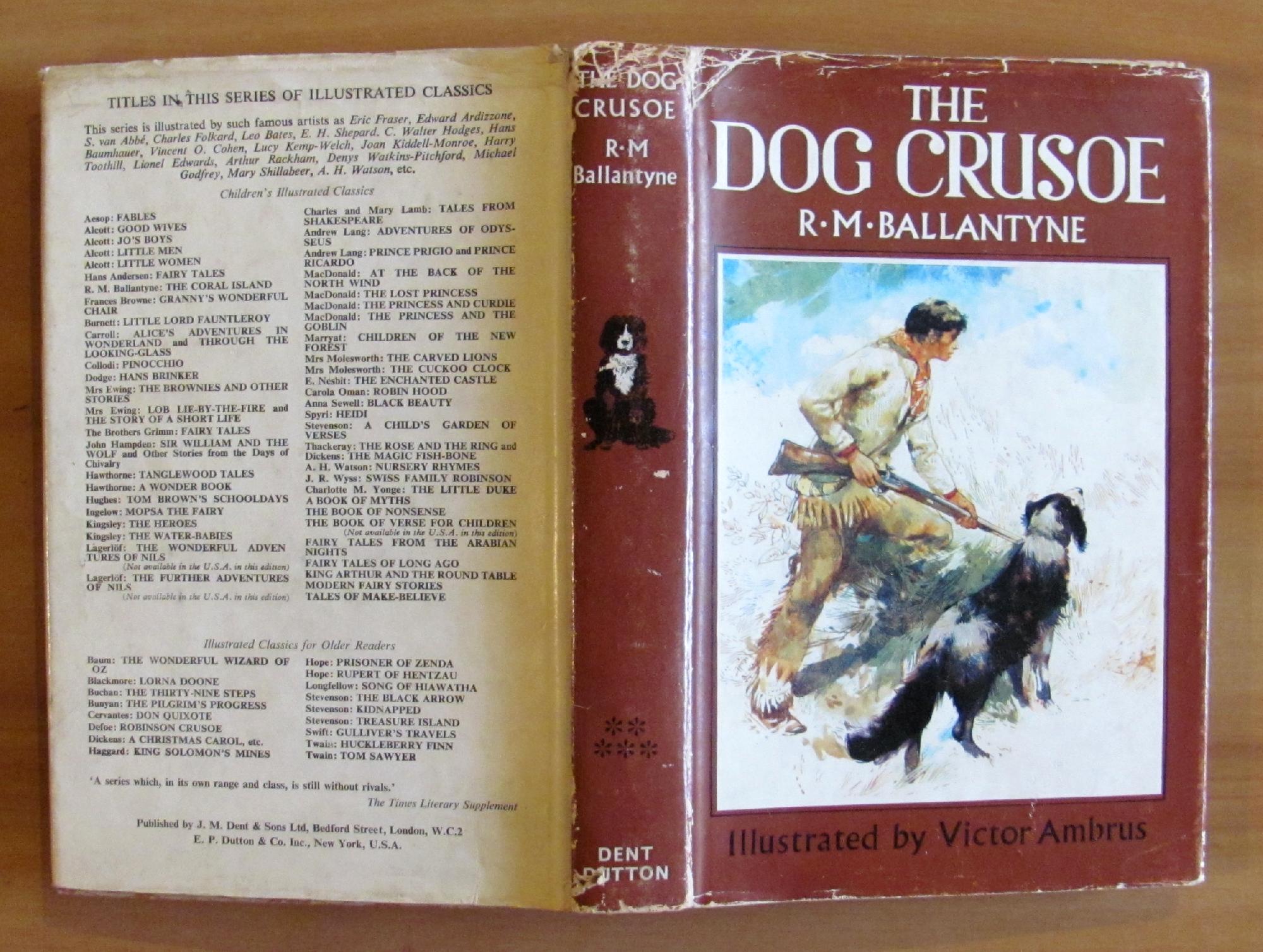 THE DOG CRUSOE, 1966 ill. AMBRUS