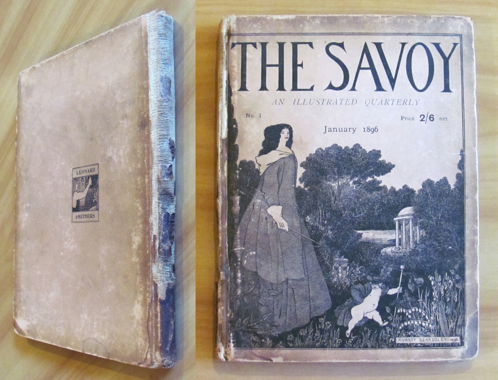 THE SAVOY An Illustrated Quarterly N^1 January 1896 ill. Aubrey …